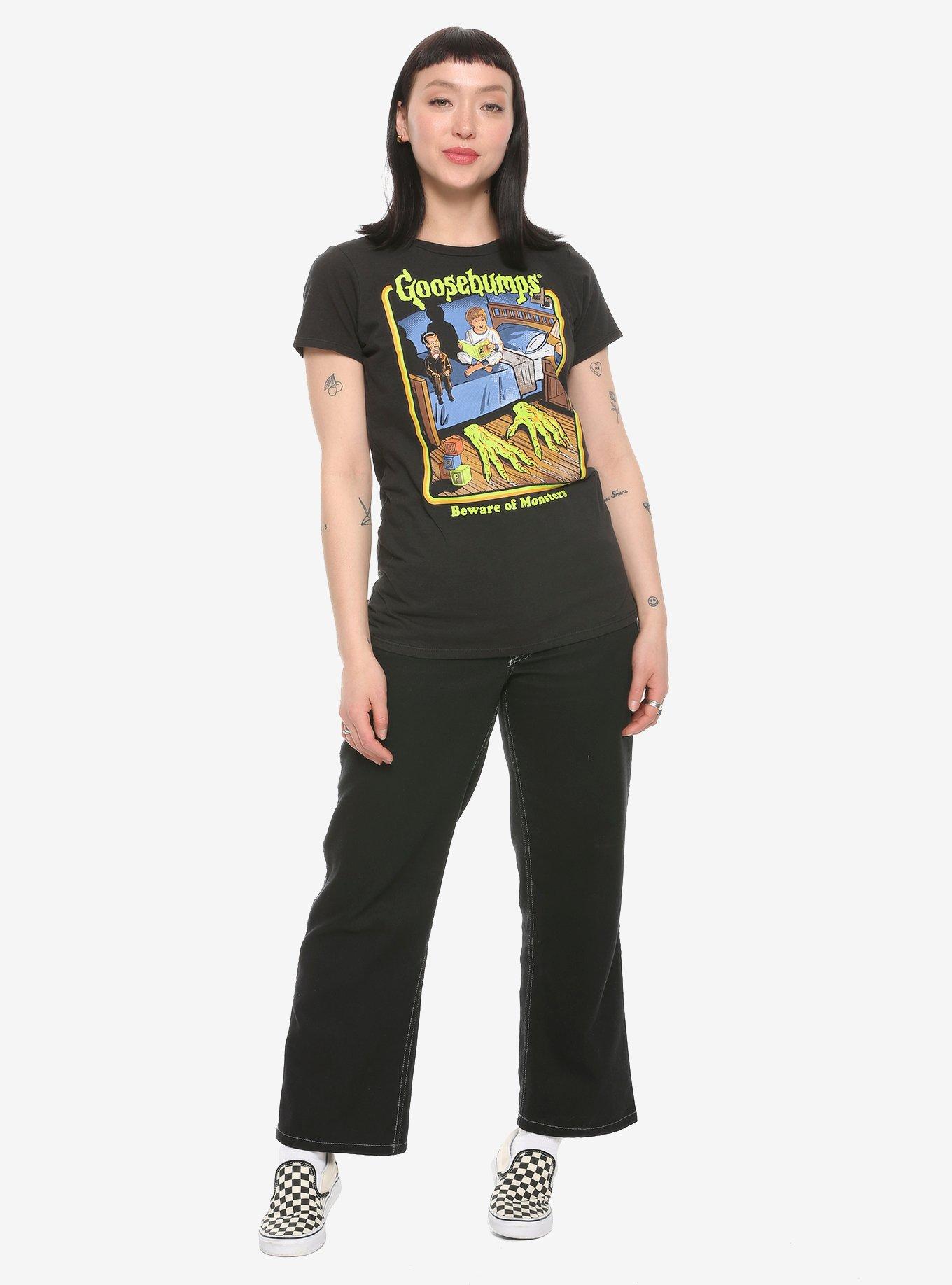 Goosebumps Beware Of Monsters Girls T-Shirt, , alternate