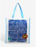 Loungefly Disney Pixar Up Blueprint Reusable Tote - BoxLunch Exclusive, , alternate