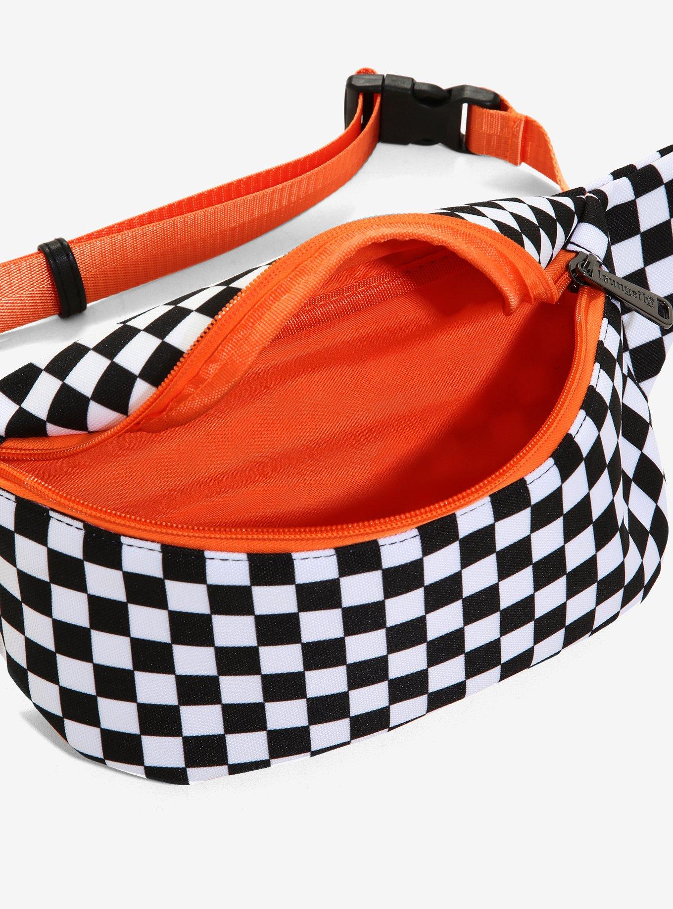 Checkered Fanny Pack - BoxLunch Exclusive, , alternate