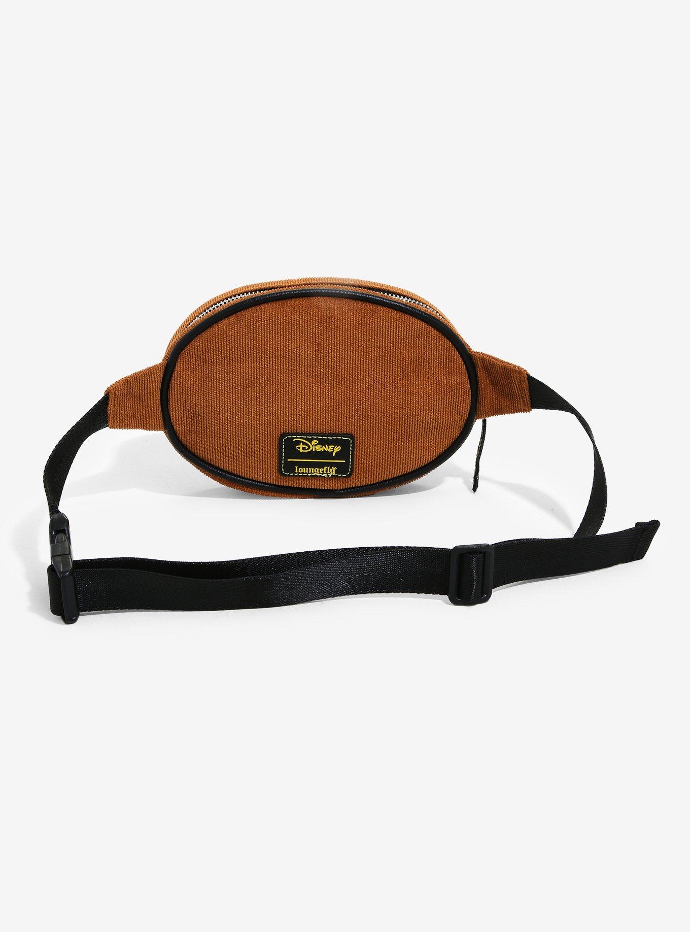 Loungefly Disney Winnie the Pooh Corduroy Fanny Pack - BoxLunch Exclusive, , alternate