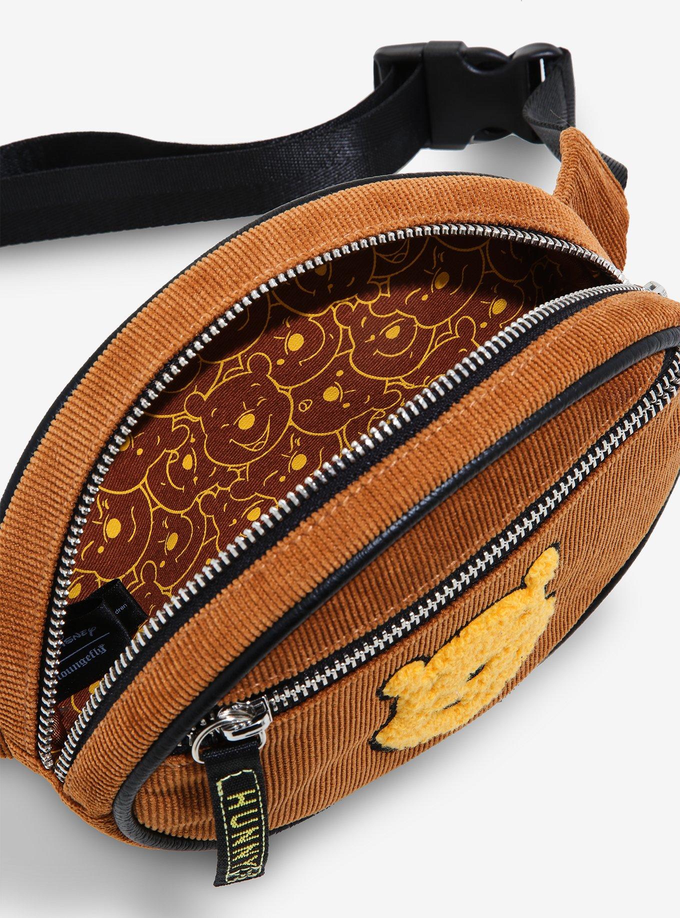 Loungefly Disney Winnie the Pooh Corduroy Fanny Pack - BoxLunch Exclusive, , alternate