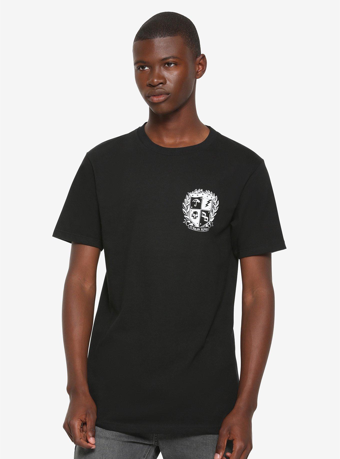 The Umbrella Academy Crest T-Shirt, WHITE, alternate