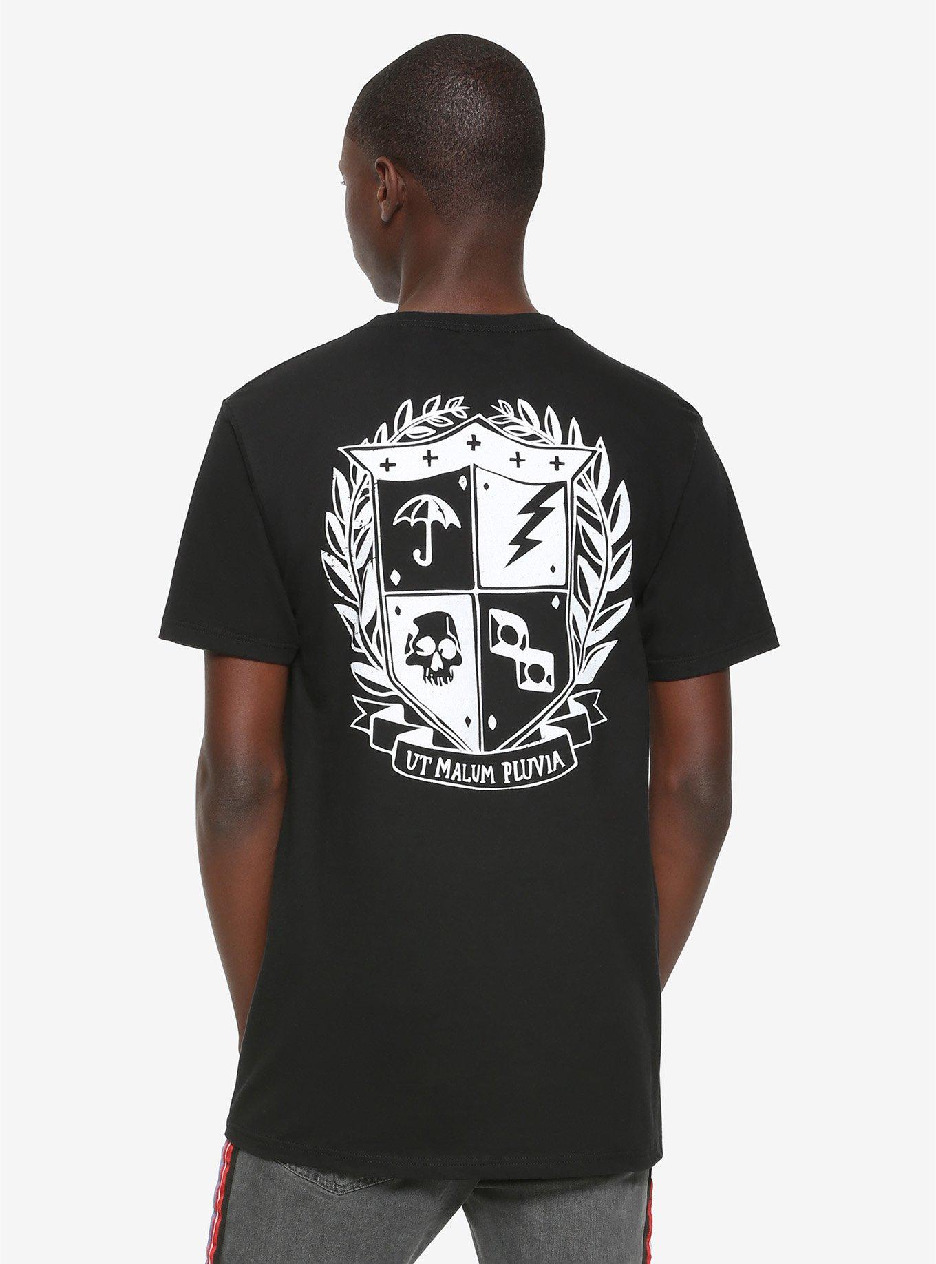 The Umbrella Academy Crest T-Shirt, WHITE, alternate