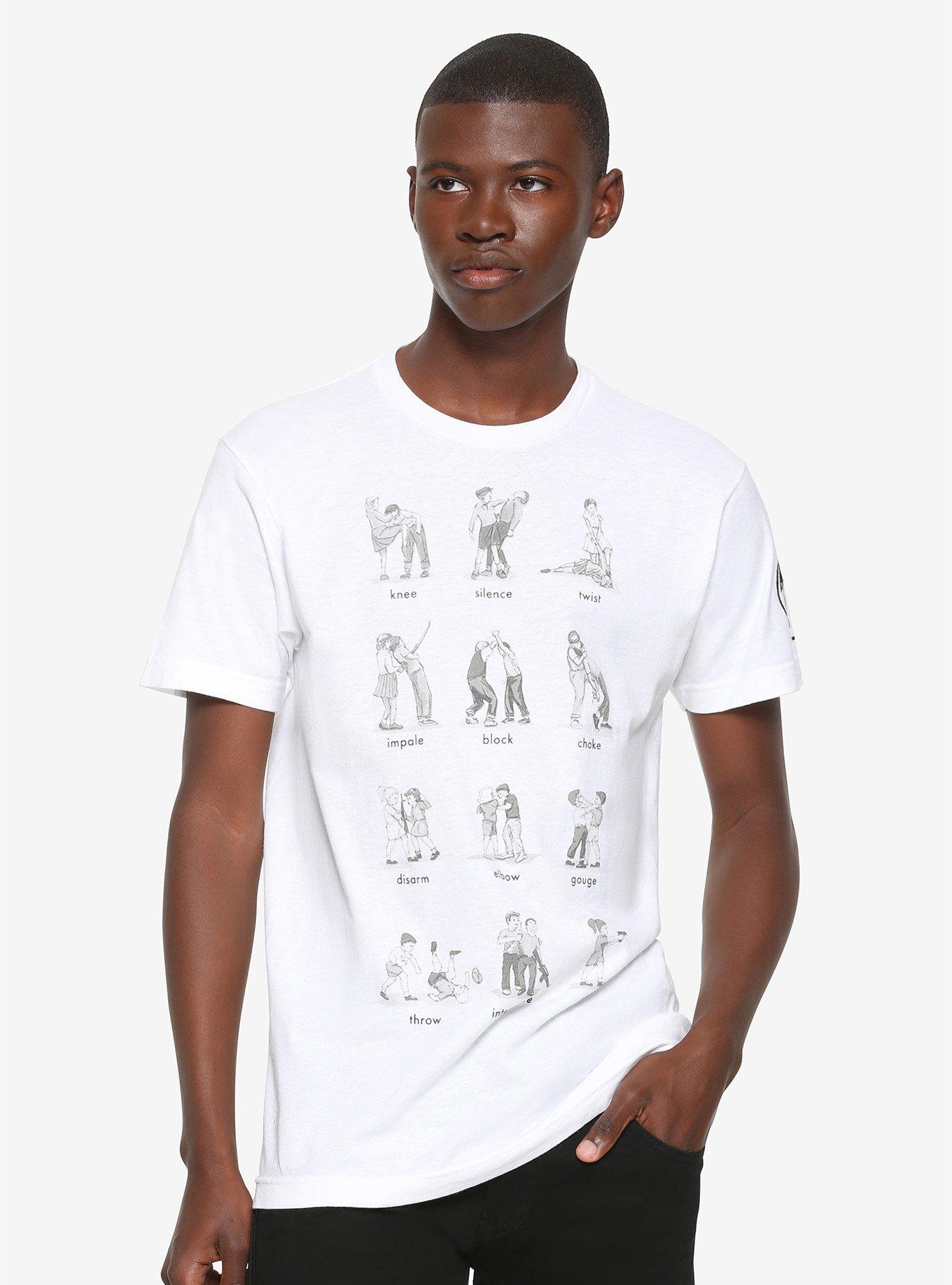 The Umbrella Academy Learning Chart T-Shirt, BLACK, alternate