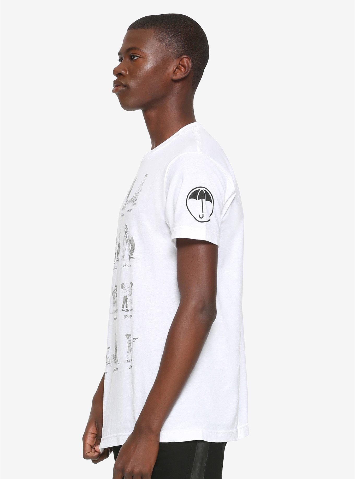 The Umbrella Academy Learning Chart T-Shirt, BLACK, alternate