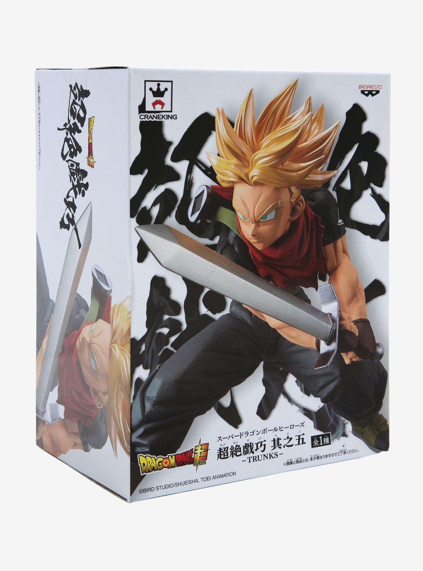 Banpresto Super Dragon Ball Heroes Transcendence Art Vol. 5 Super Saiyan Trunks Collectible Figure, , alternate