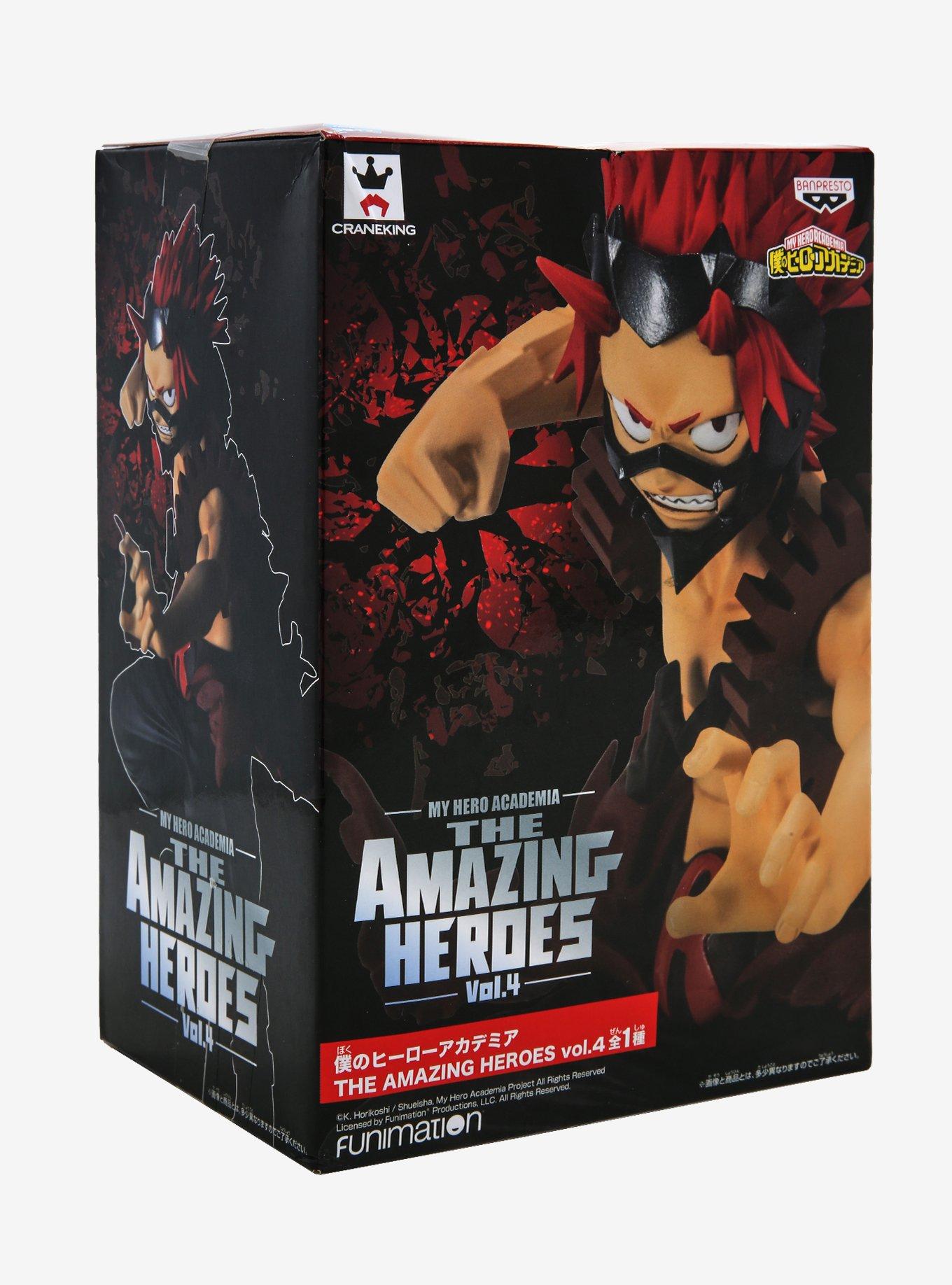 Banpresto My Hero Academia The Amazing Heroes Vol. 4 Eijiro Kirishima Collectible Figure, , alternate