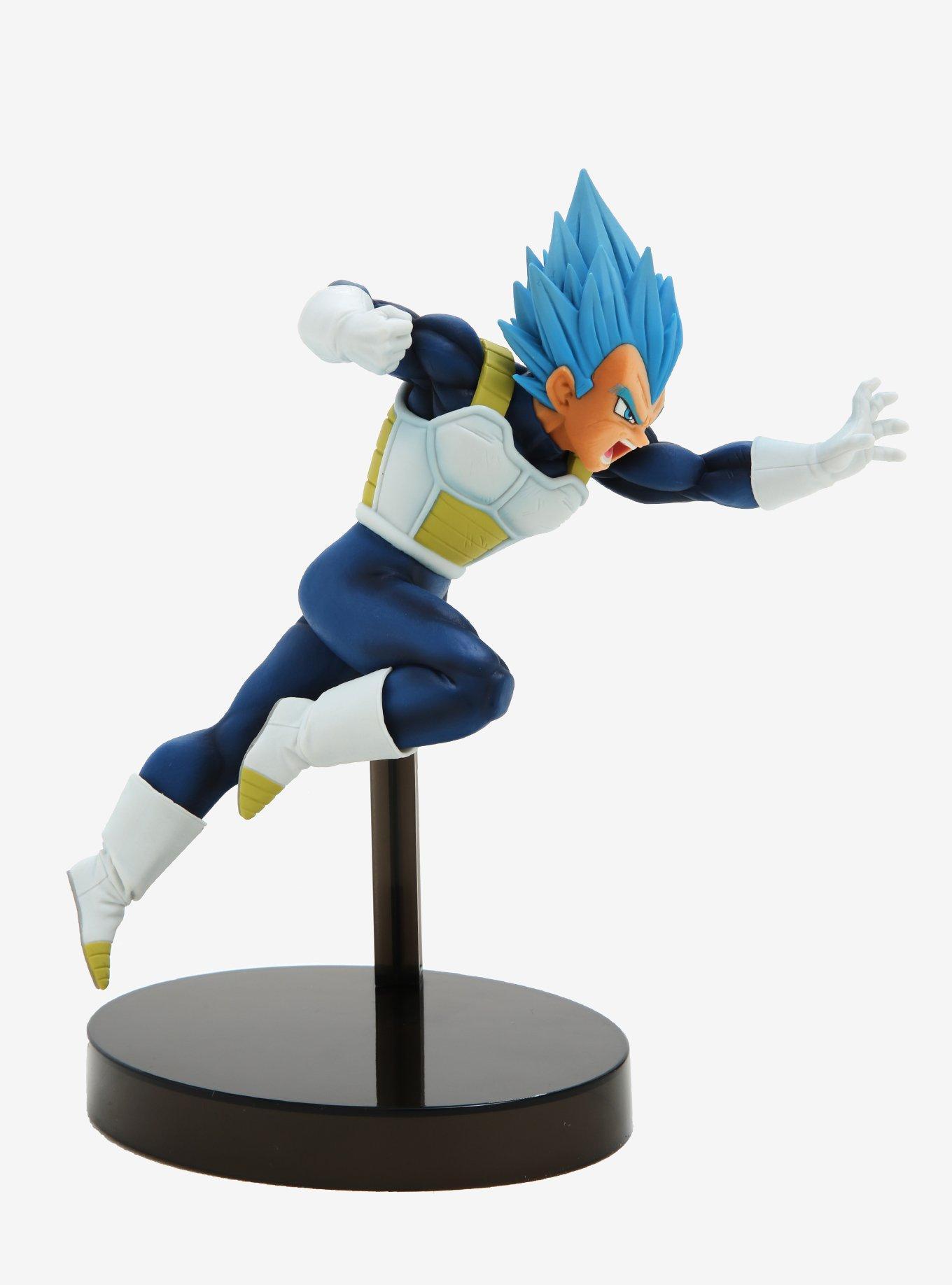 Banpresto Dragon Ball Super Warriors Battle Retsuden Z Super Saiyan God Super Saiyan Vegeta Collectible Figure, , alternate