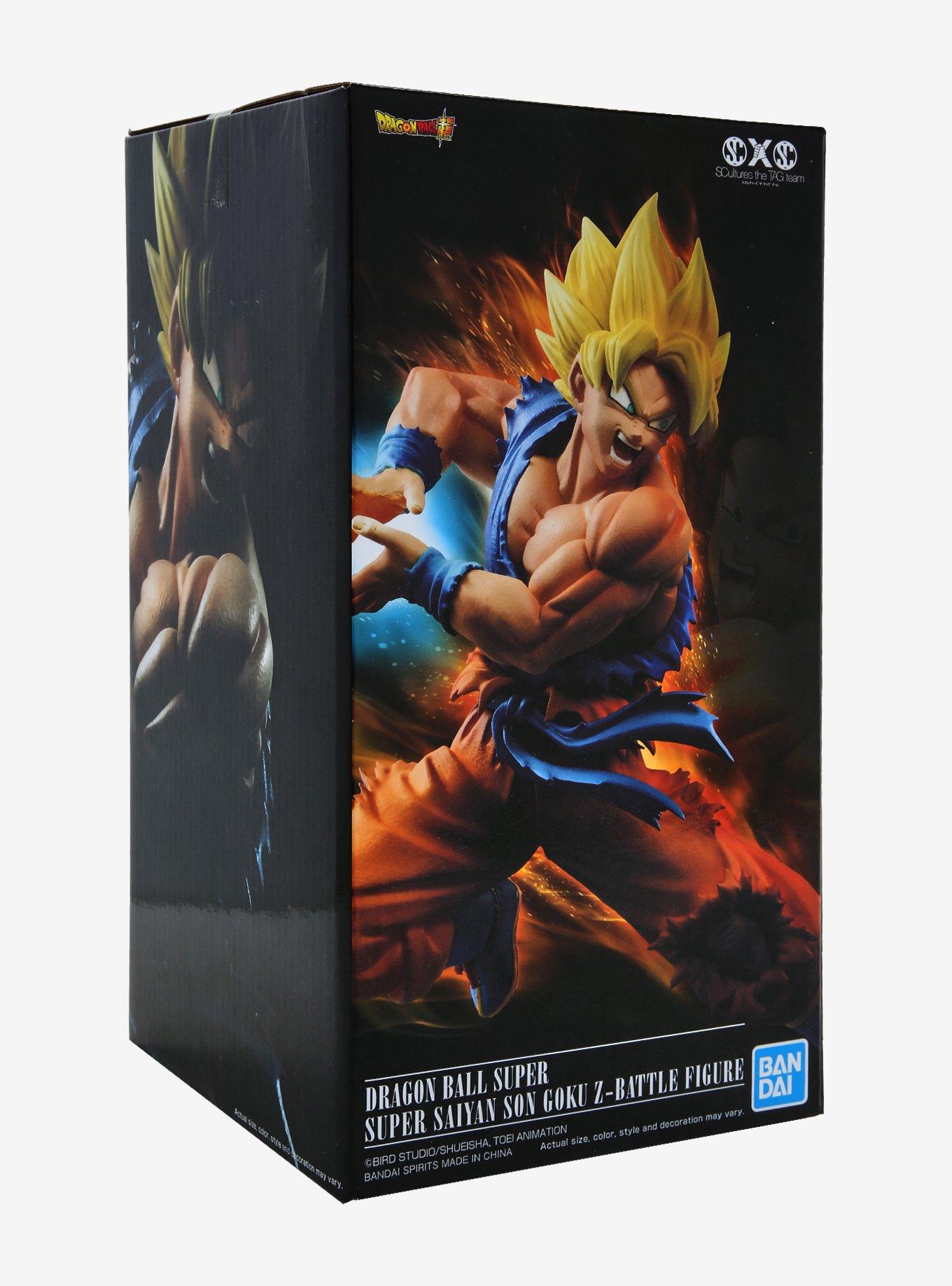 Banpresto Dragon Ball Super Super Saiyan Son Goku Z-Battle Collectible Figure, , alternate