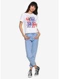 Disney Lilo & Stitch Wavy Alien Girls Crop T-Shirt, MULTI, alternate