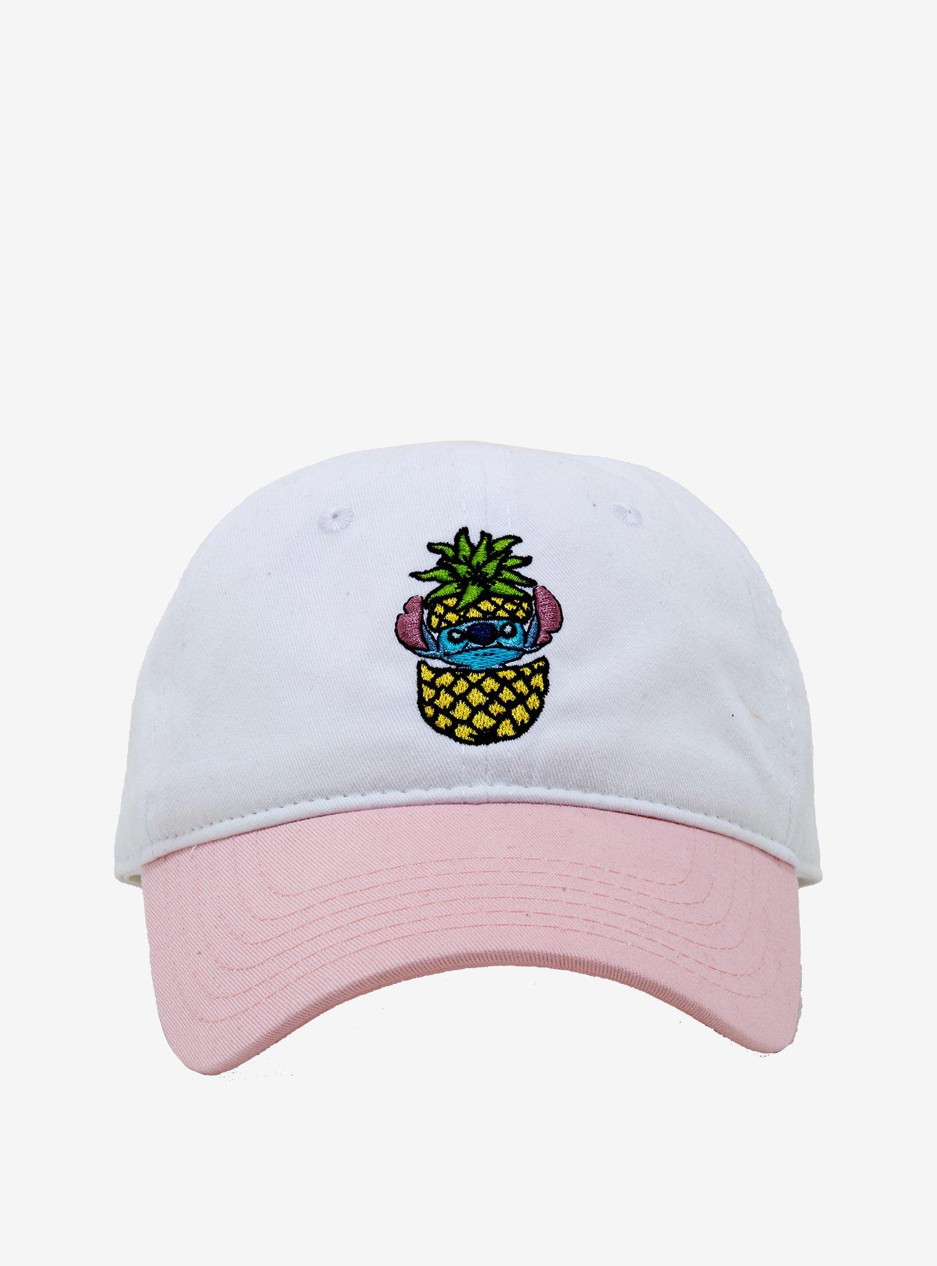 Disney Lilo & Stitch Pineapple Stitch Dad Cap, , alternate