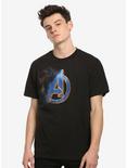 Marvel Avengers: Endgame Dust Logo T-Shirt Hot Topic Exclusive, MULTI, alternate
