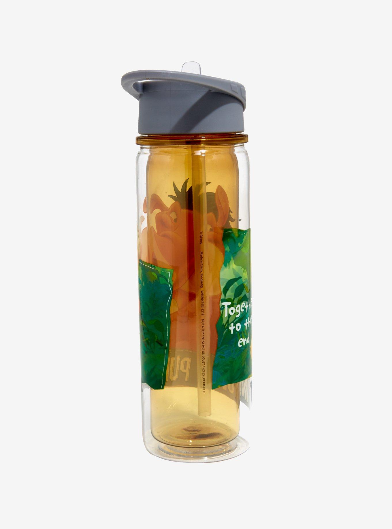Disney The Lion King Timon & Pumbaa Water Bottle, , alternate