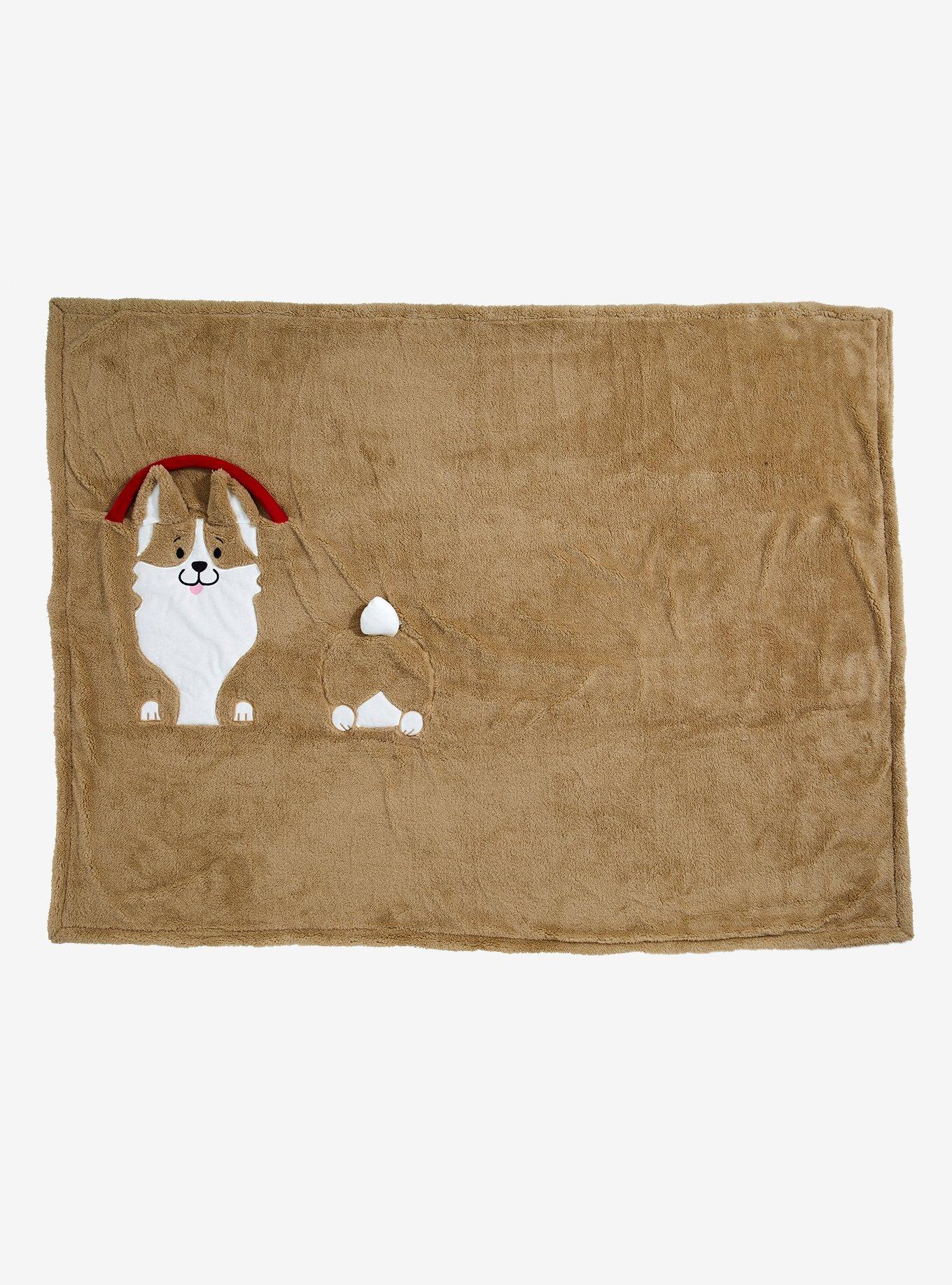 Corgi Roll-Up Throw, , alternate