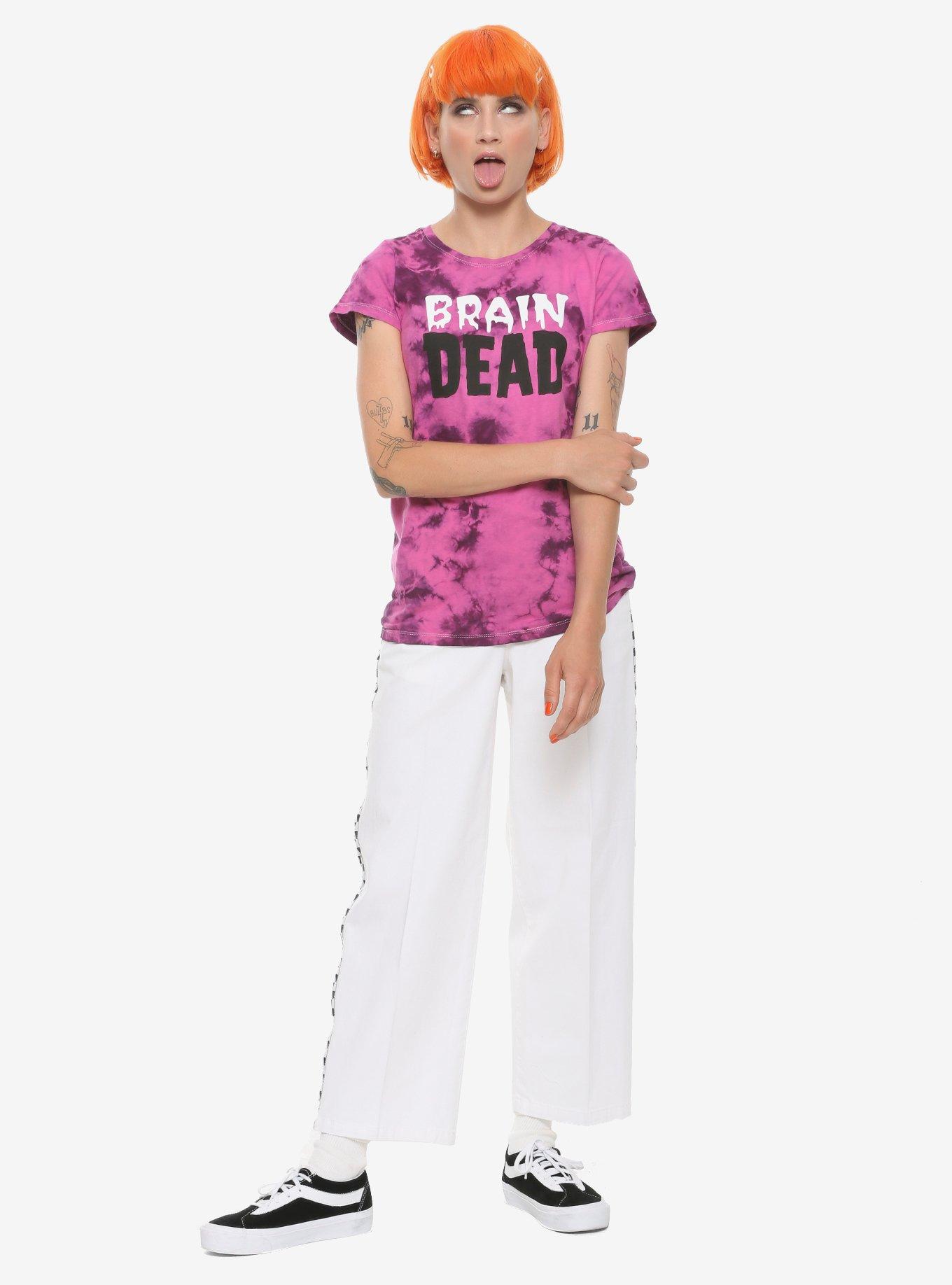 Purple Tie-Dye Brain Dead Girls T-Shirt, TIE DYE, alternate