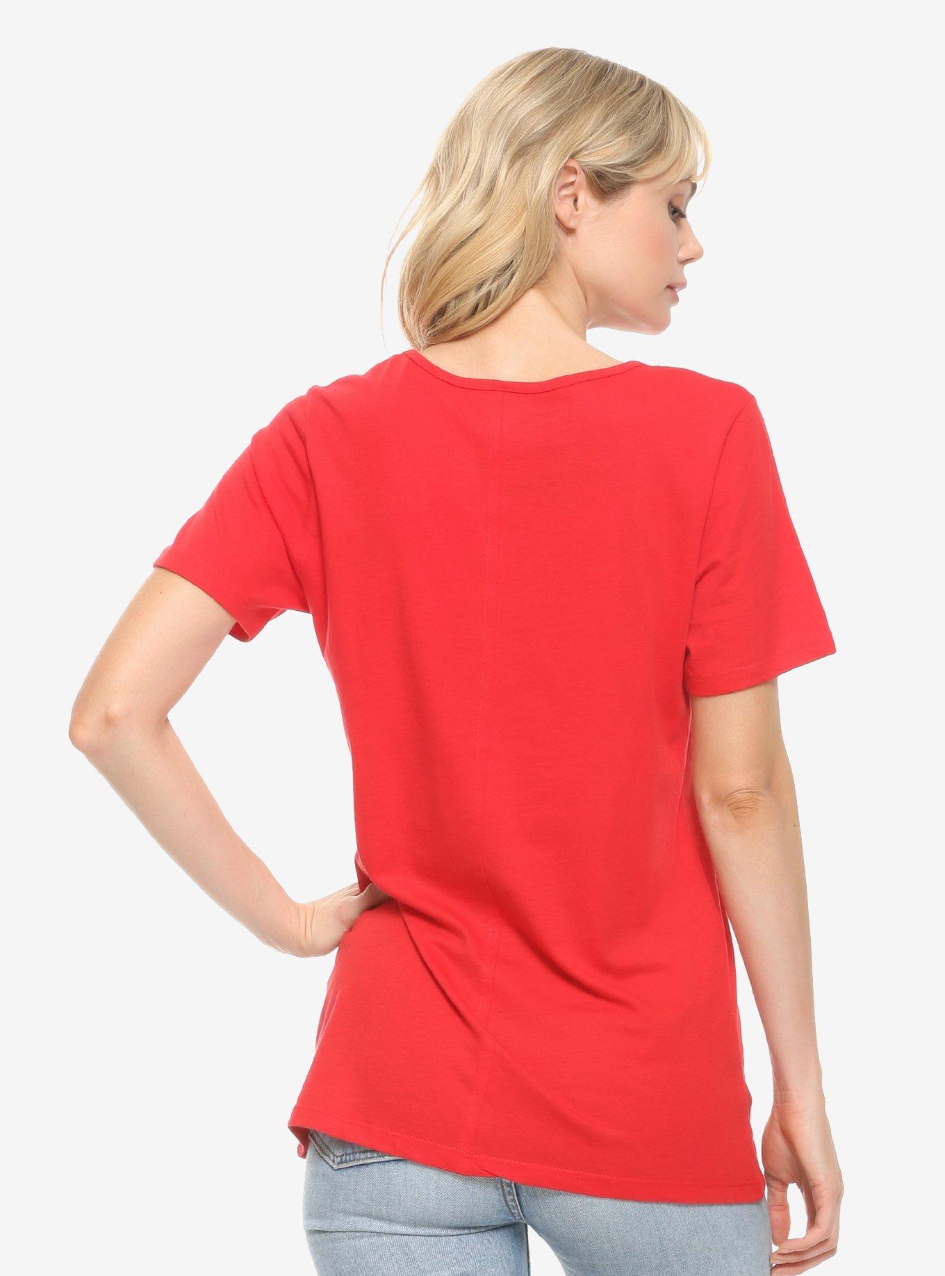 Nerf Logo Womens T-Shirt - BoxLunch Exclusive, RED, alternate