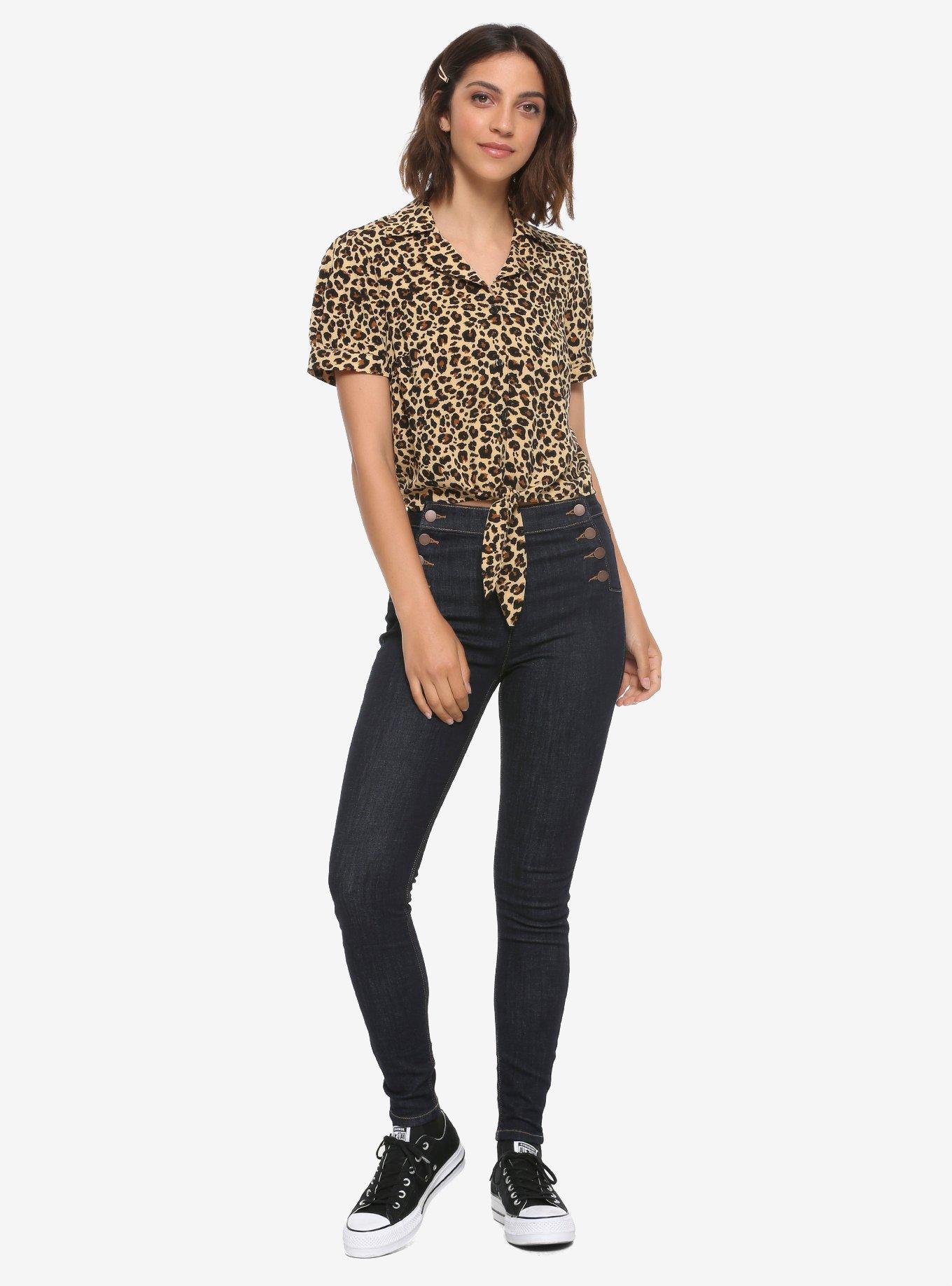 Indigo High-Waisted Sailor Skinny Jeans, INDIGO, alternate