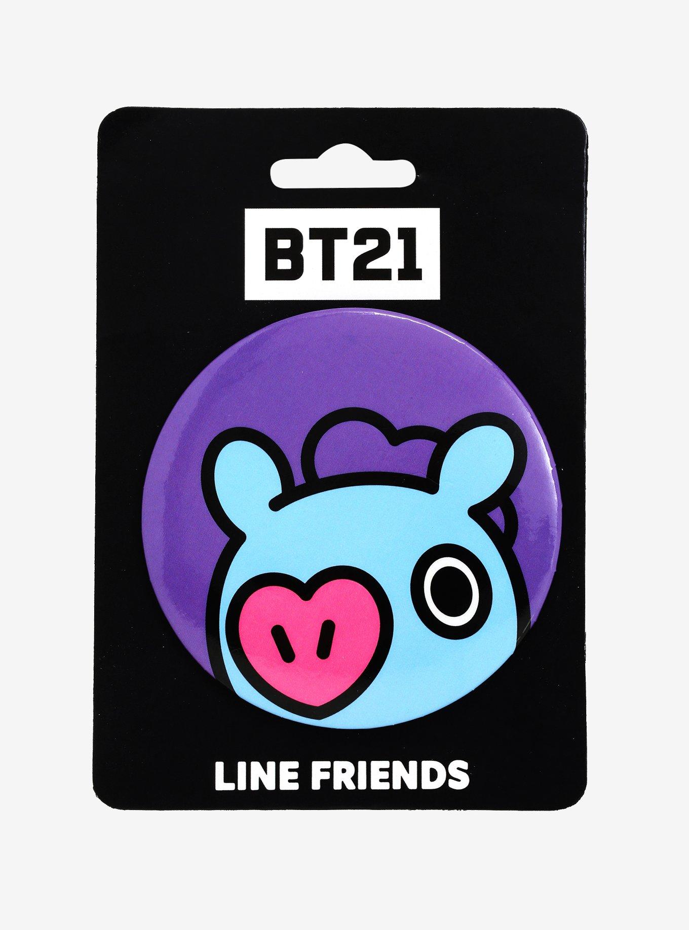 BT21 Mang Character Button, , alternate