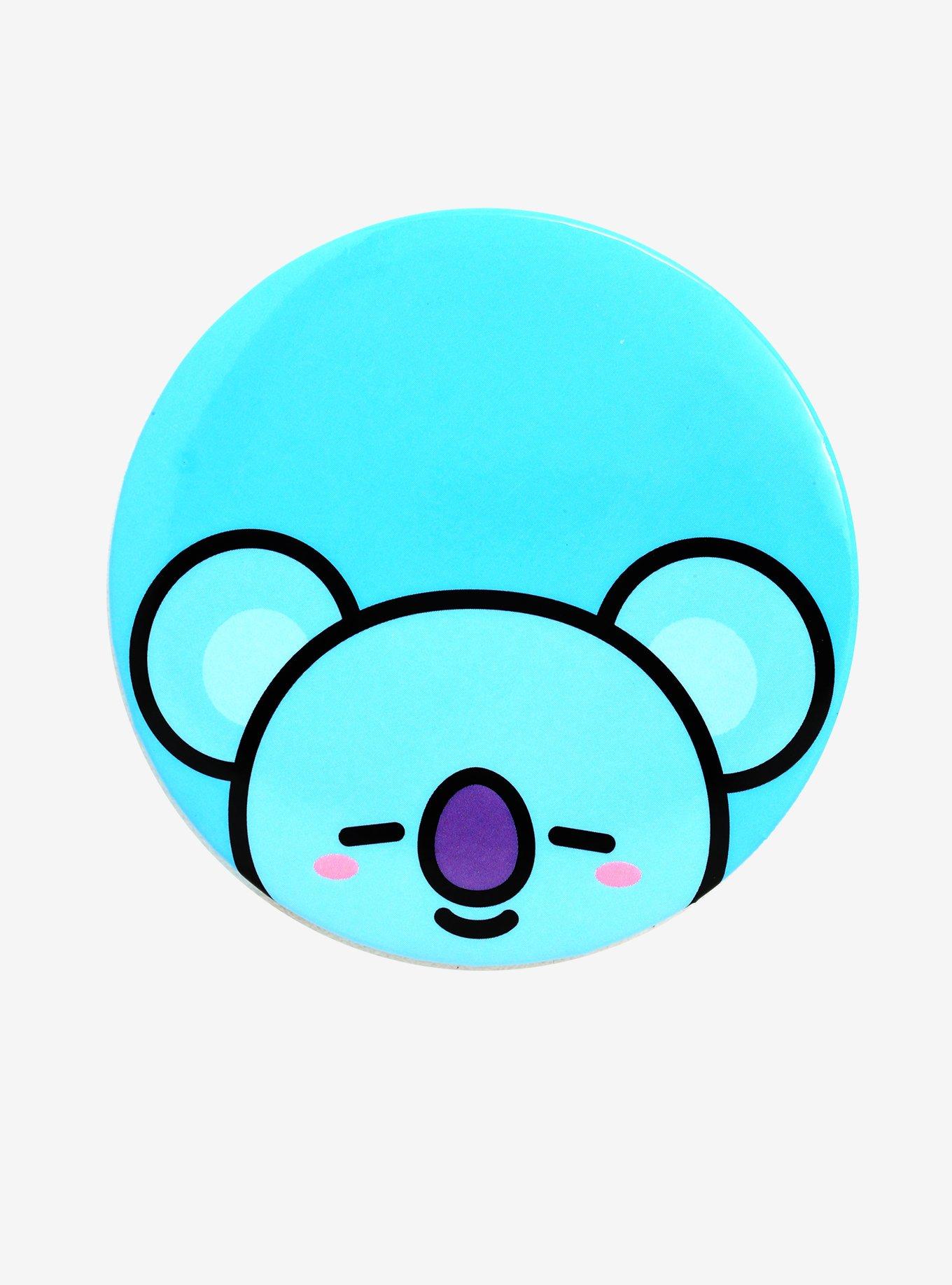 BT21 Koya Character Button, , alternate