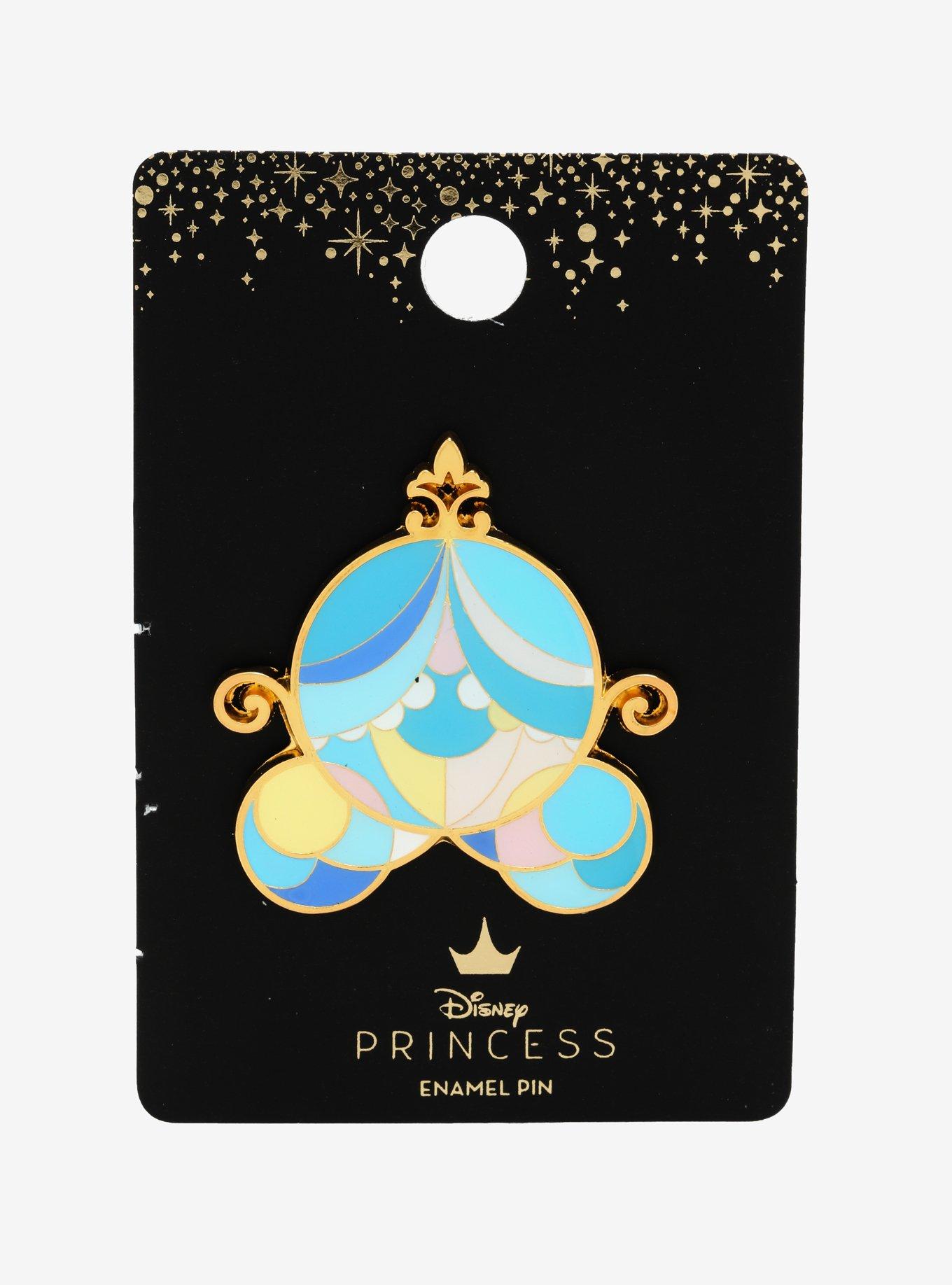 Loungefly Disney Cinderella Stained Glass Carriage Enamel Pin - BoxLunch Exclusive, , alternate