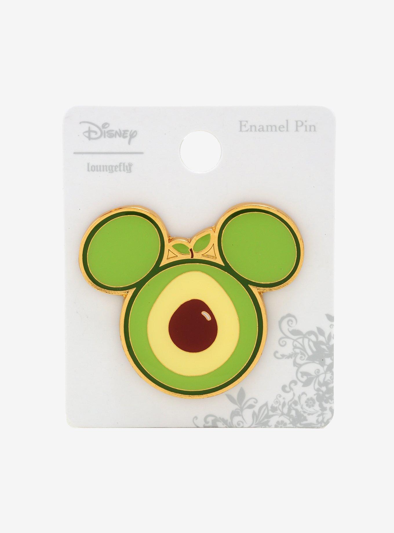Loungefly Disney Fruit Mickey Mouse Avocado Enamel Pin - BoxLunch Exclusive, , alternate