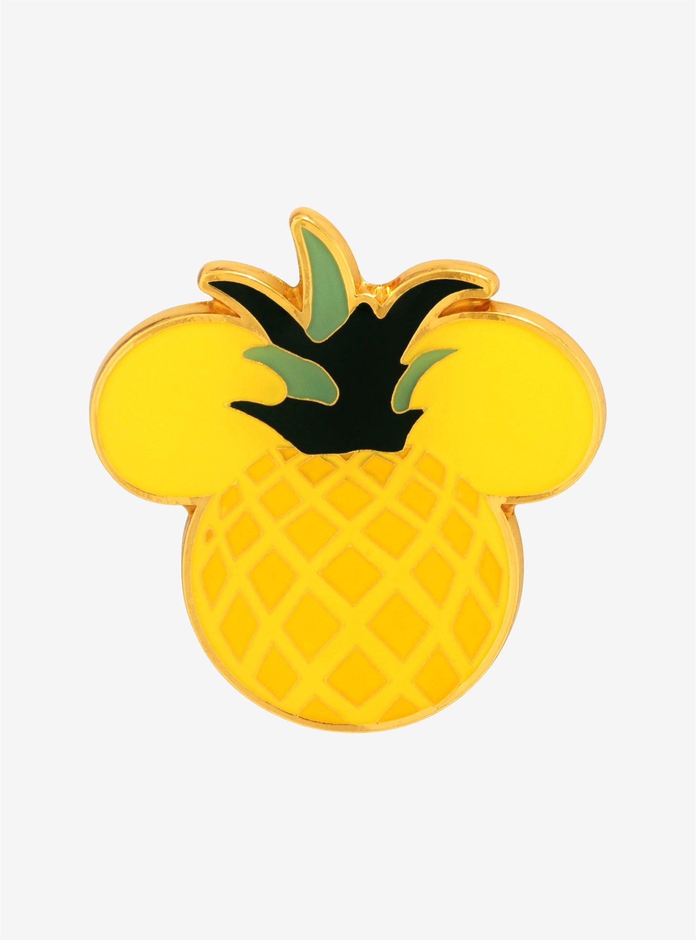 Loungefly Disney Fruit Mickey Mouse Pineapple Enamel Pin - BoxLunch Exclusive, , alternate