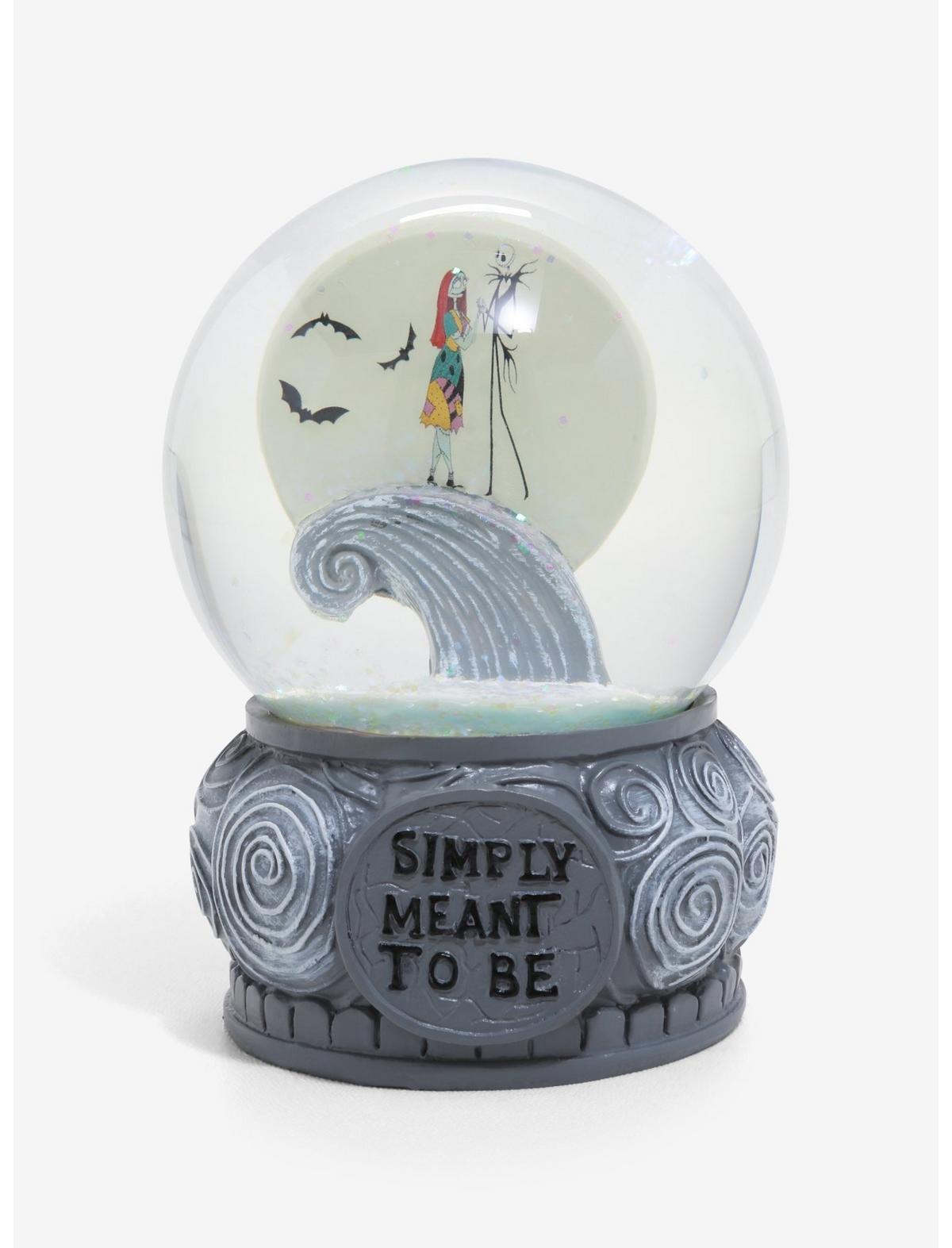 The Nightmare Before Christmas Jack & Sally Snow Globe Hot Topic Exclusive, , alternate