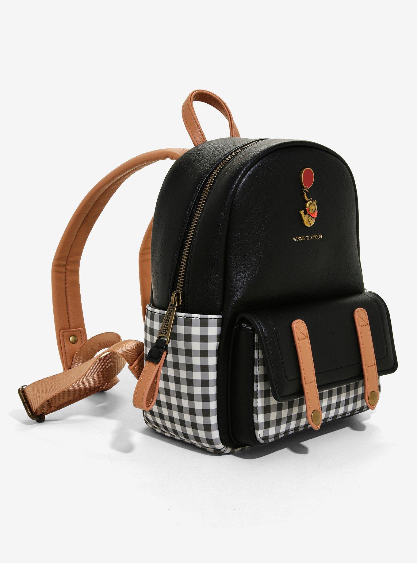 Loungefly Disney Winnie the Pooh Plaid Mini Backpack BoxLunch Exclusive BoxLunch