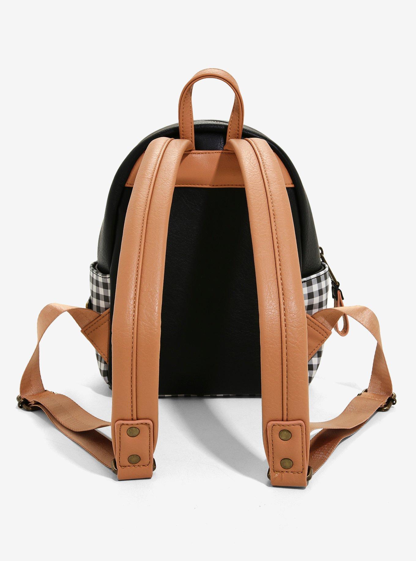 Loungefly Disney Winnie the Pooh Plaid Mini Backpack - BoxLunch Exclusive, , alternate