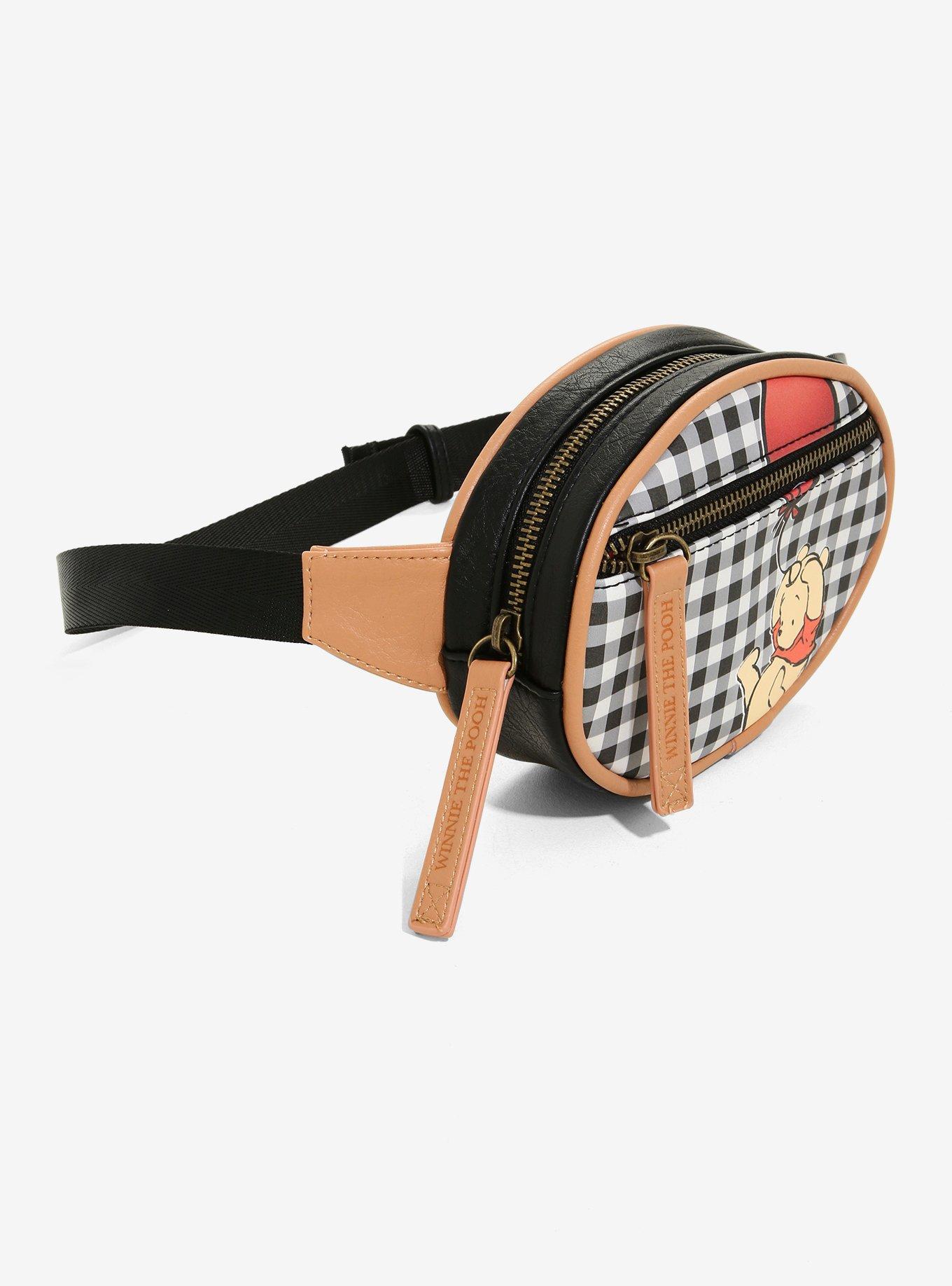 Loungefly Disney Winnie the Pooh Plaid Fanny Pack - BoxLunch Exclusive, , alternate