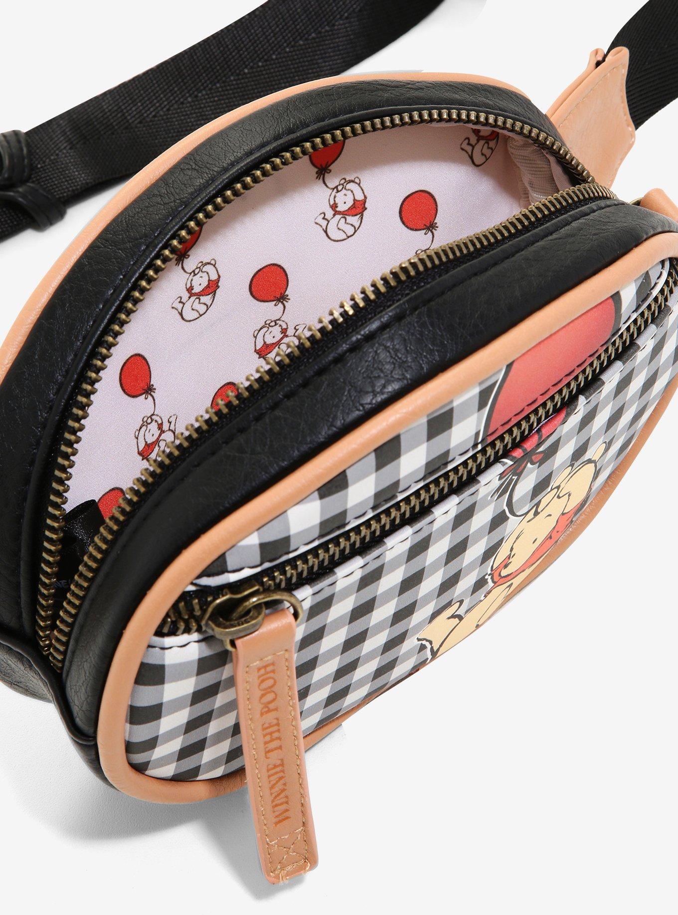 Loungefly Disney Winnie the Pooh Plaid Fanny Pack - BoxLunch Exclusive, , alternate