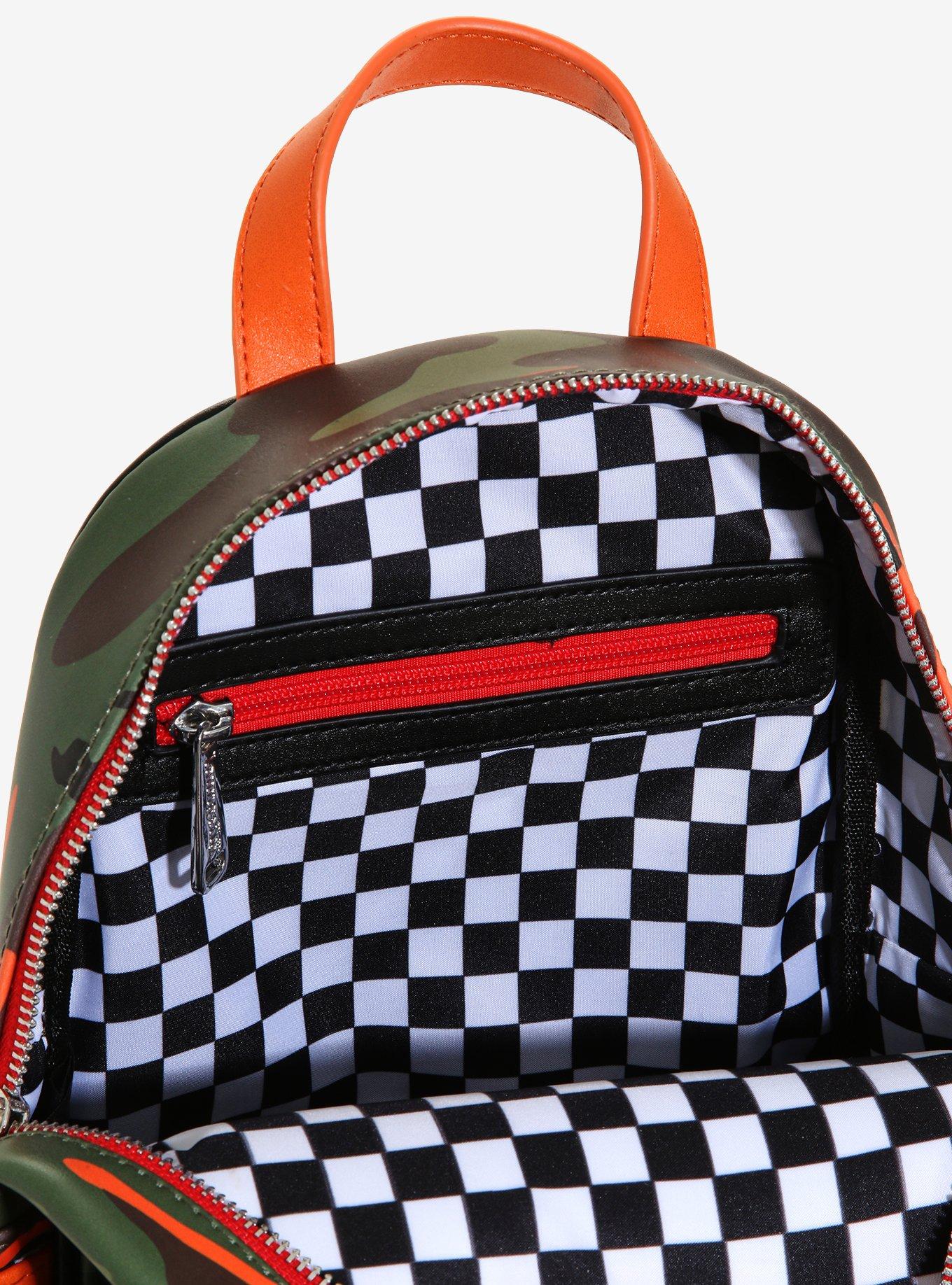 Loungefly Disney Mickey Donald Goofy Camo Street Mini Backpack - BoxLunch Exclusive, , alternate