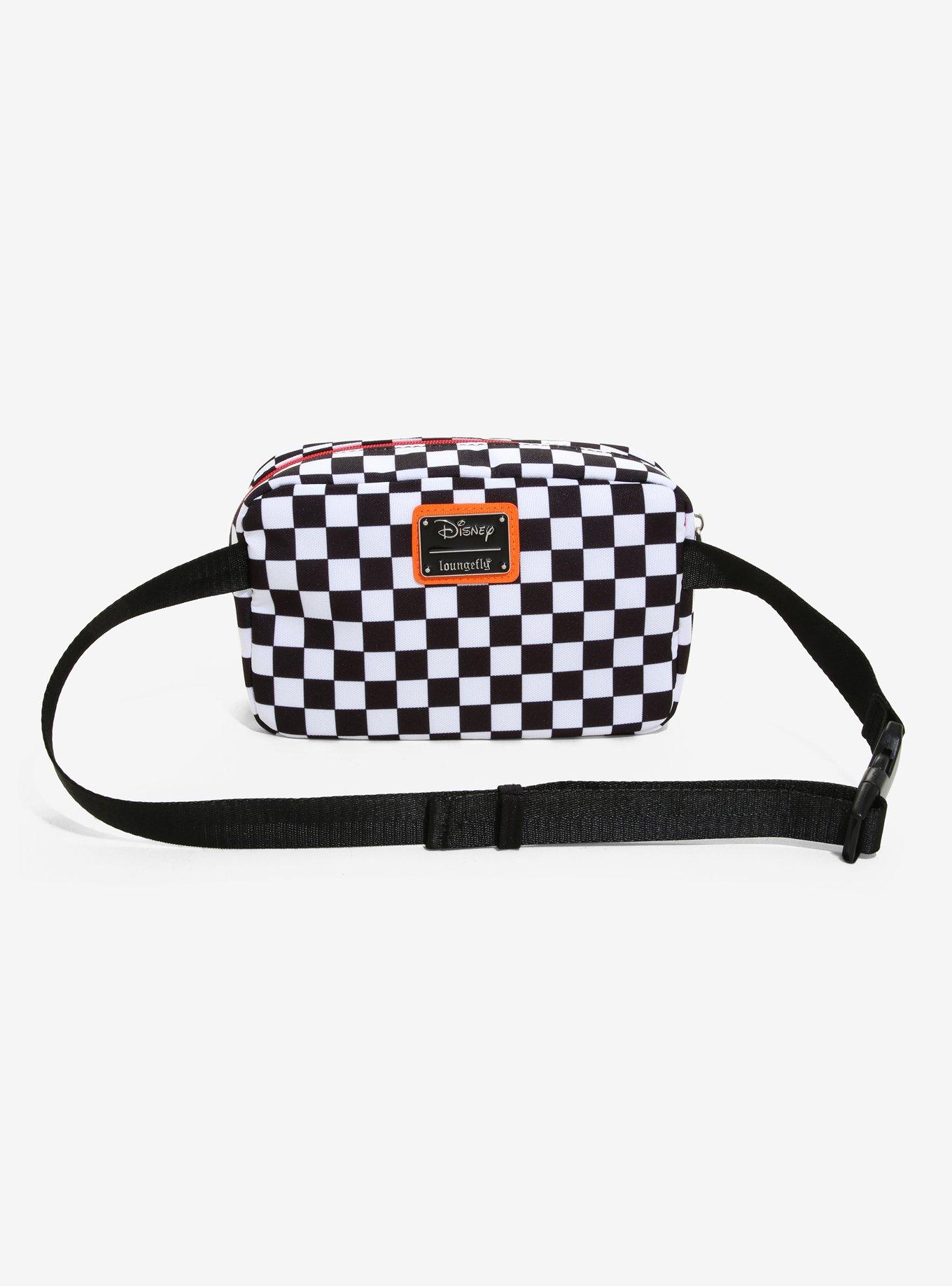 Loungefly Disney Mickey Donald Goofy Checkered Fanny Pack - BoxLunch Exclusive, , alternate