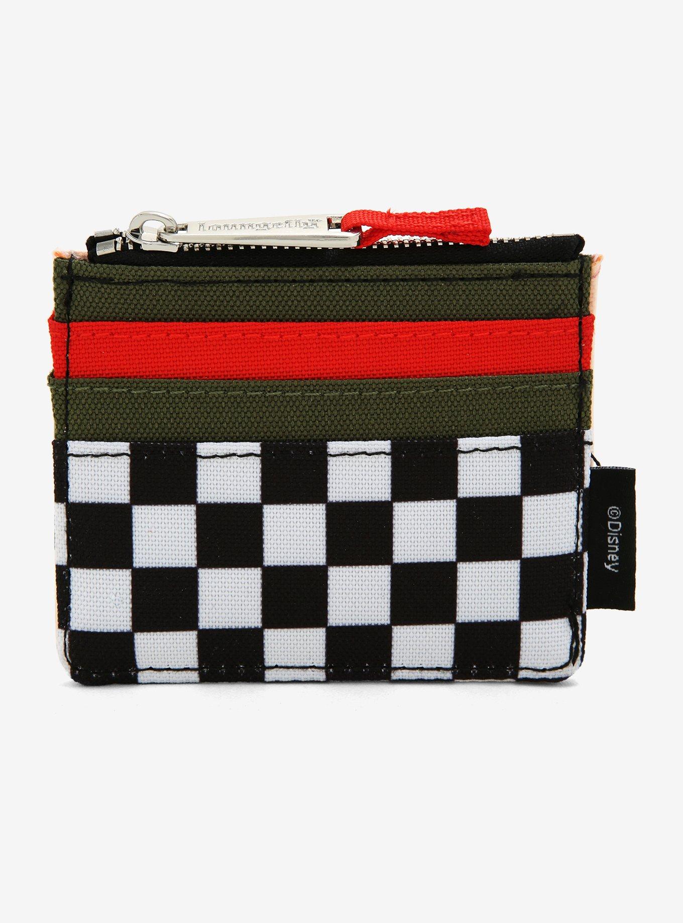 Loungefly Disney Mickey Donald Goofy Checkered Cardholder - BoxLunch Exclusive, , alternate