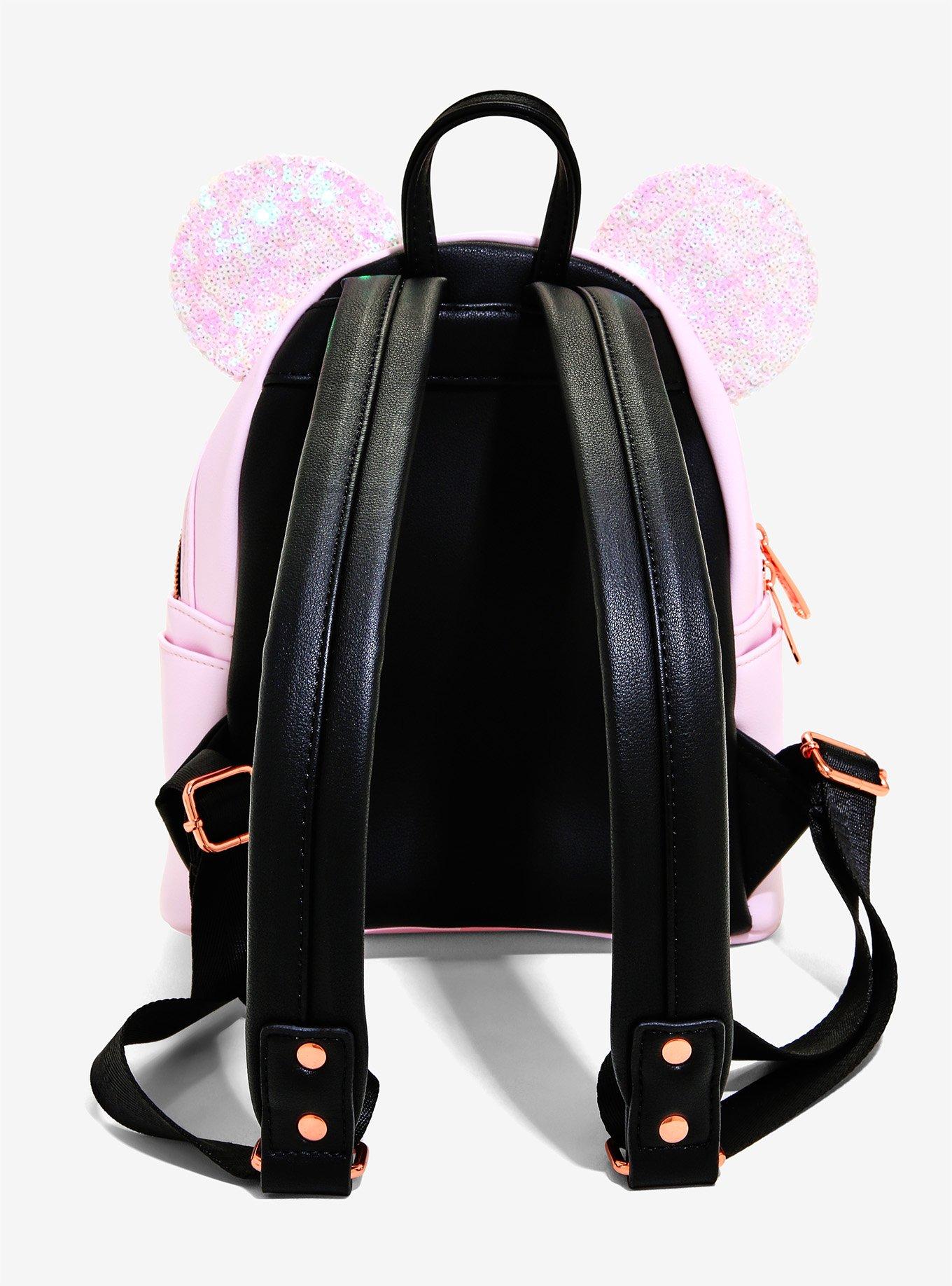 Loungefly Disney Minnie Mouse Holographic Sequin Mini Backpack - BoxLunch Exclusive, , alternate