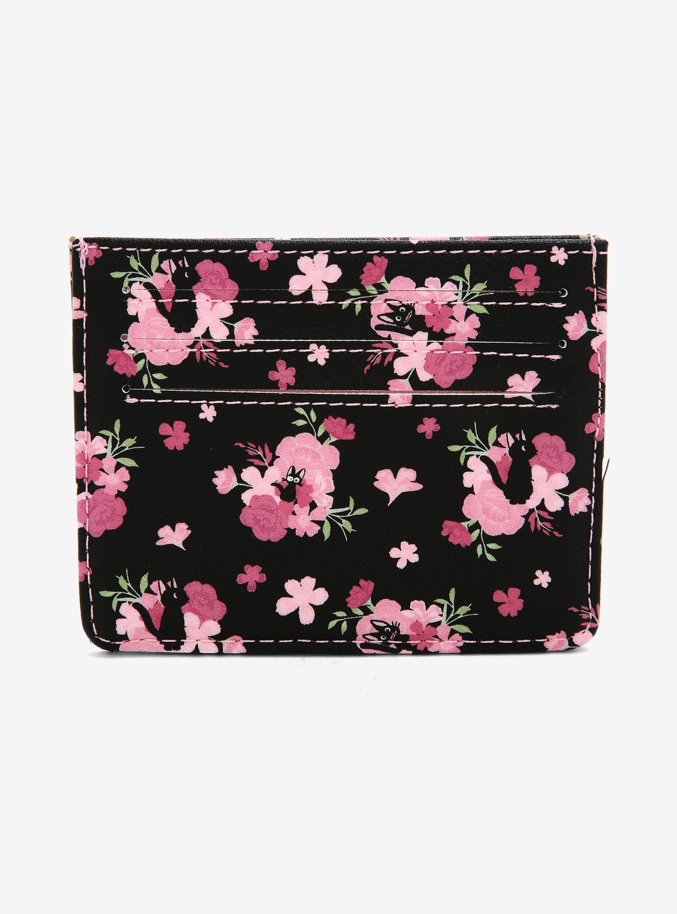 Her Universe Loungefly Studio Ghibli Kiki's Delivery Service Floral Cardholder - BoxLunch Exclusive, , alternate