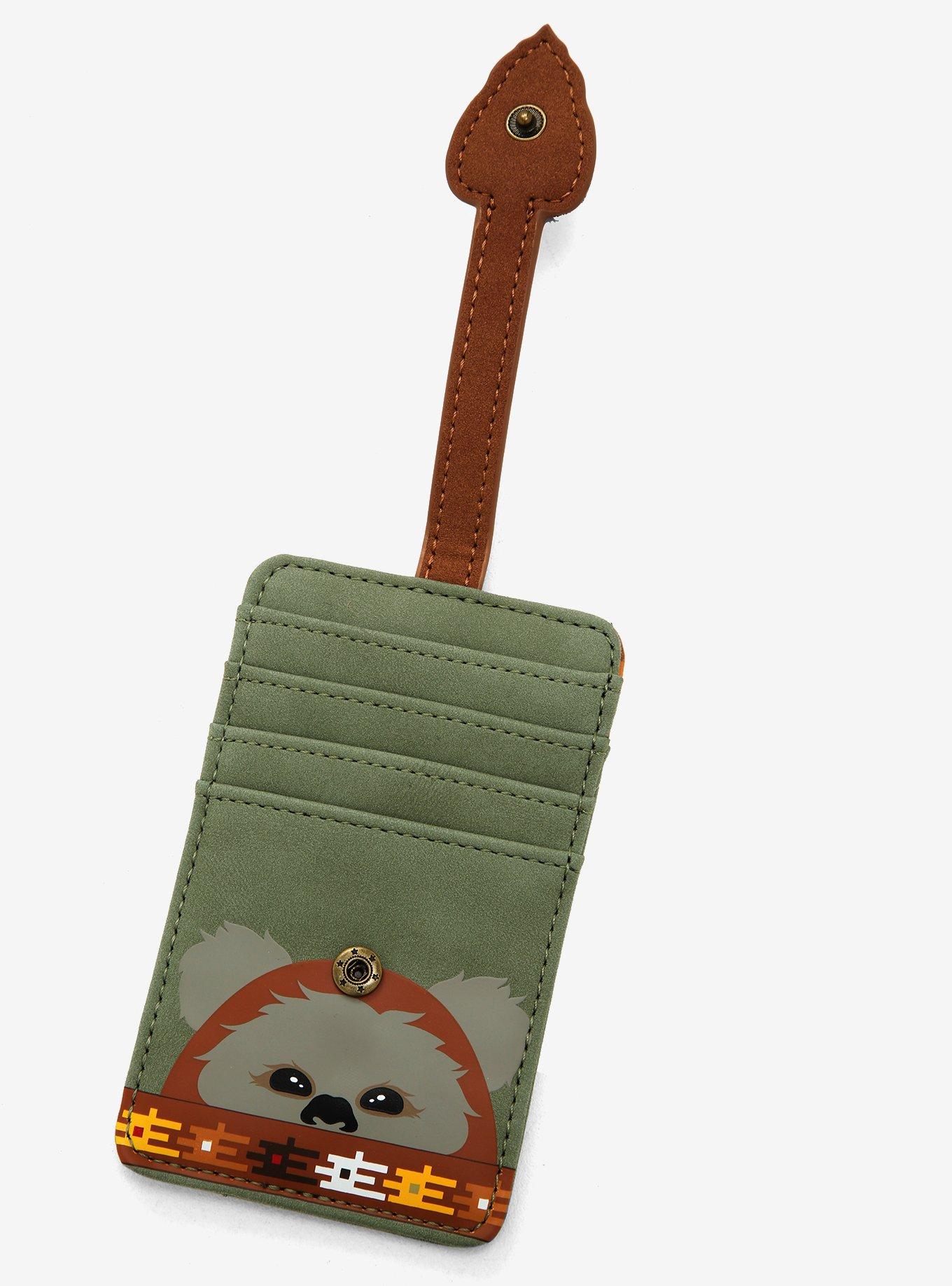 Loungefly Star Wars Ewok Suede Cardholder - BoxLunch Exclusive, , alternate