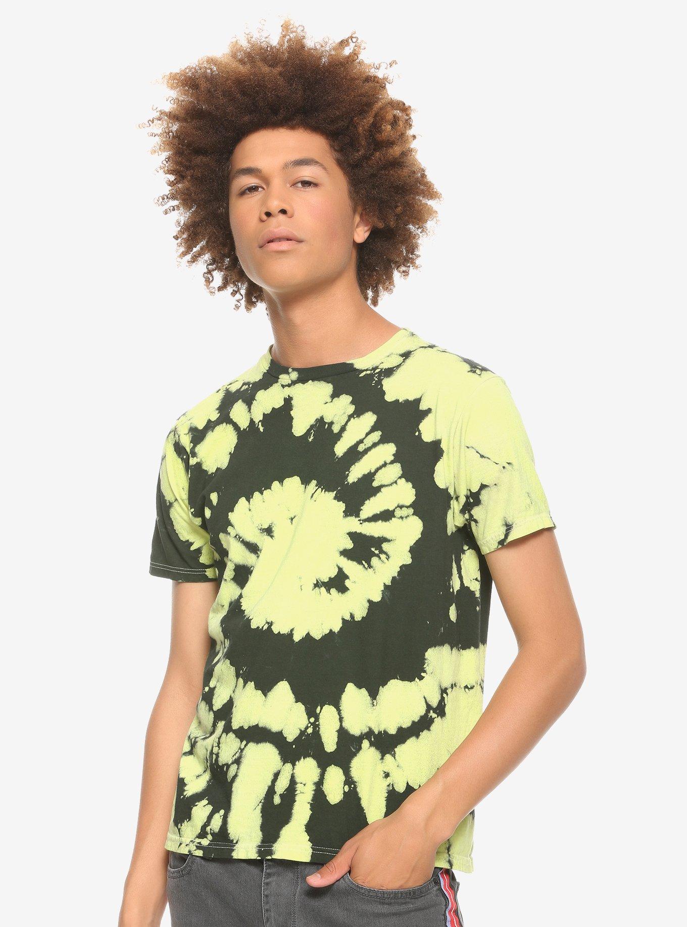 Yellow Tie-Dye T-Shirt, YELLOW, alternate