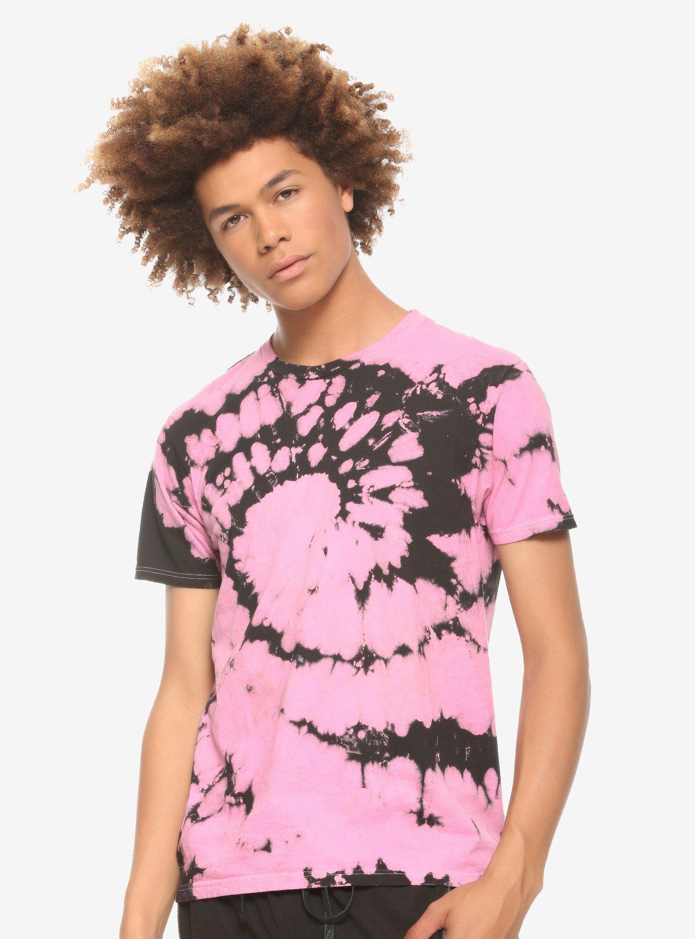 Pink Tie-Dye T-Shirt, PINK, alternate