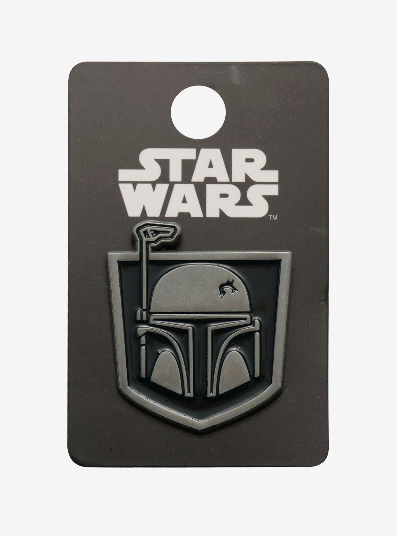 Star Wars Boba Fett Metal Enamel Pin, , alternate
