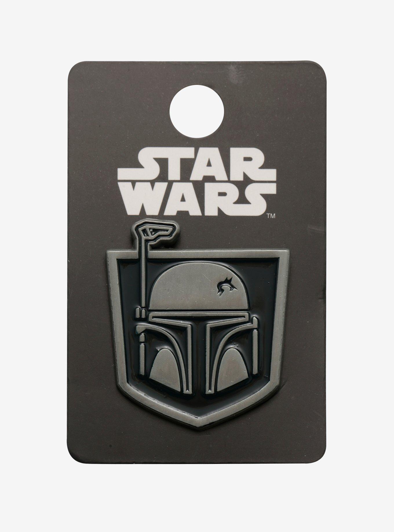 Star Wars Boba Fett Metal Enamel Pin, , alternate