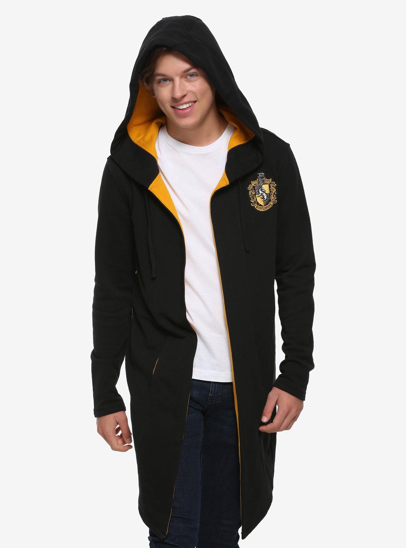 Harry Potter Hufflepuff Hoodie Cloak, , alternate