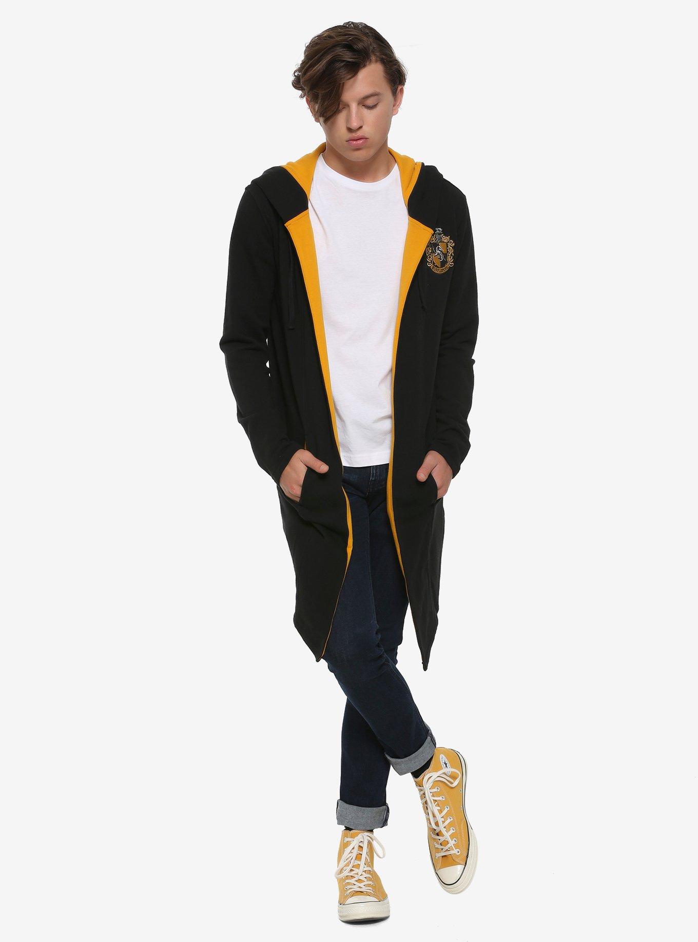 Harry Potter Hufflepuff Hoodie Cloak, , alternate