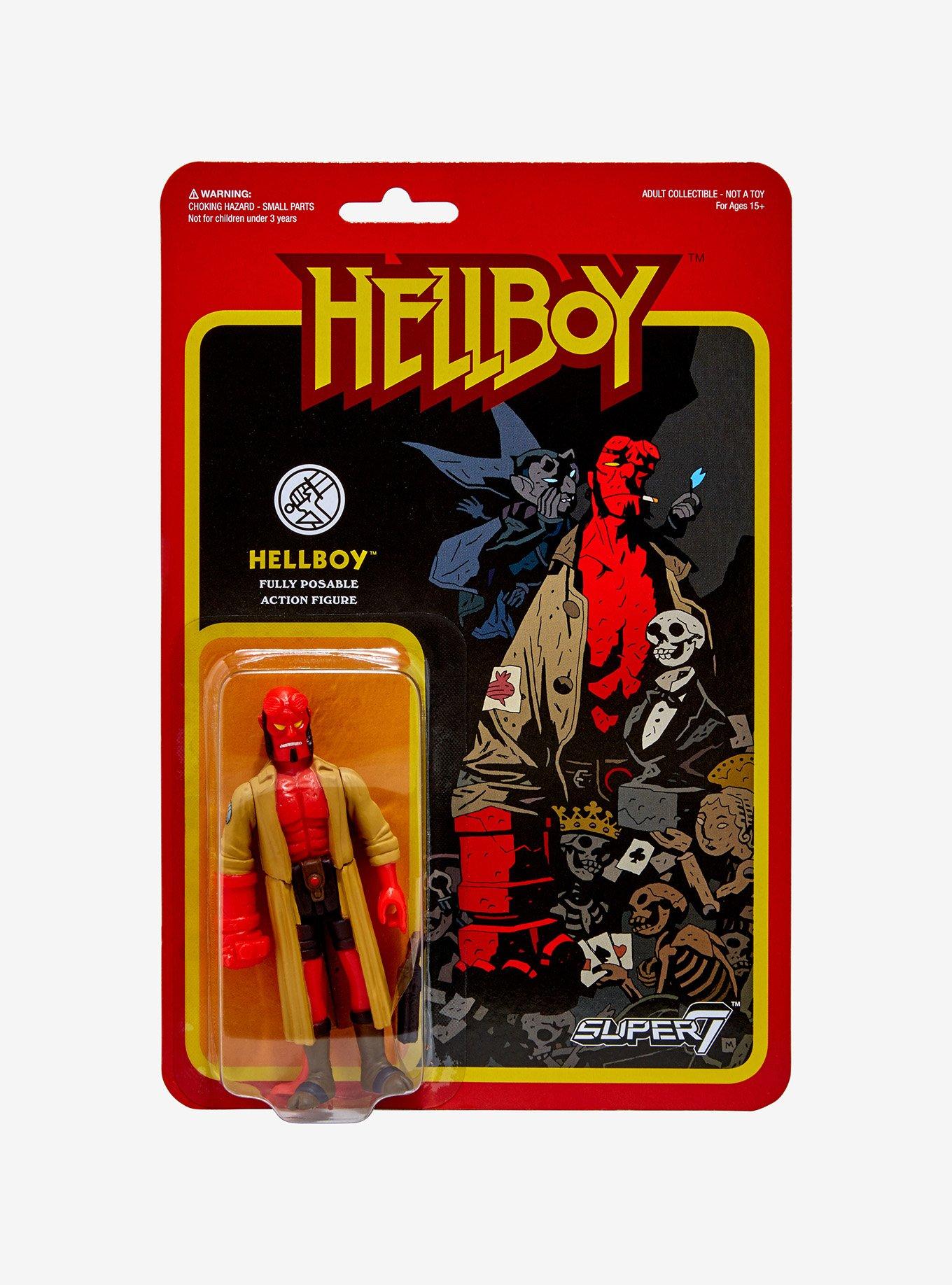 Super7 ReAction Hellboy Collectible Action Figure, , alternate
