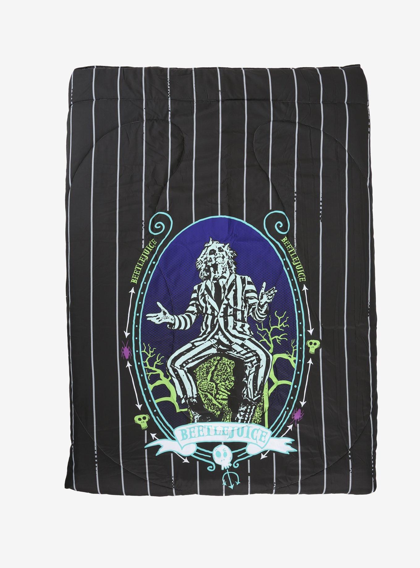 Beetlejuice Reversible Full/Queen Comforter, , alternate