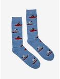 Cat Kayak Crew Socks, , alternate