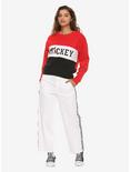 Disney Mickey Mouse Color-Block Girls Sweatshirt, , alternate