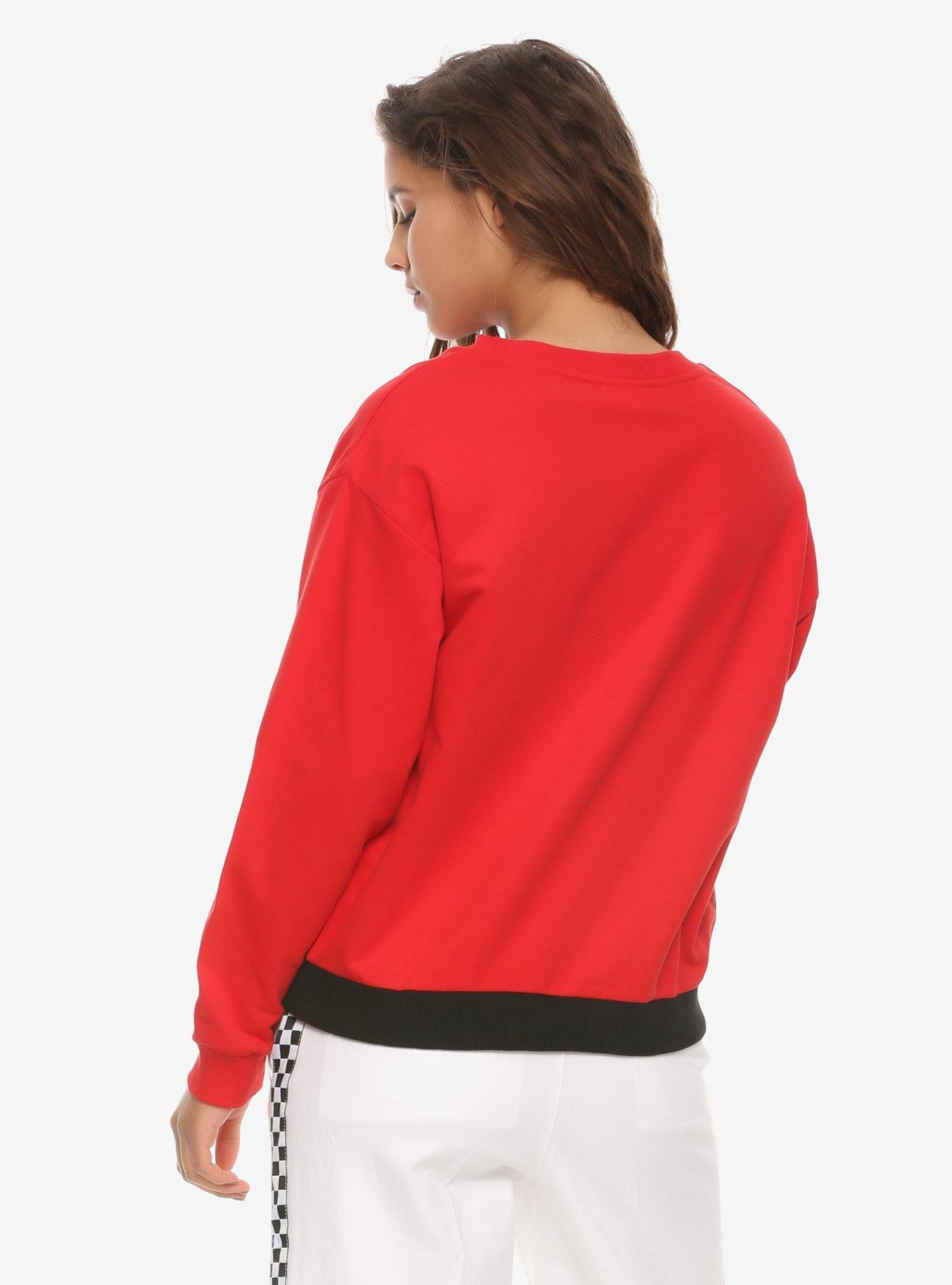 Disney Mickey Mouse Color-Block Girls Sweatshirt, , alternate