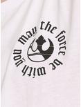 Star Wars May The Force Be With You Girls Tank Top, BLACK, alternate