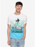 Disney Aladdin Jasmine Magic Surfing T-Shirt, BLUE, alternate